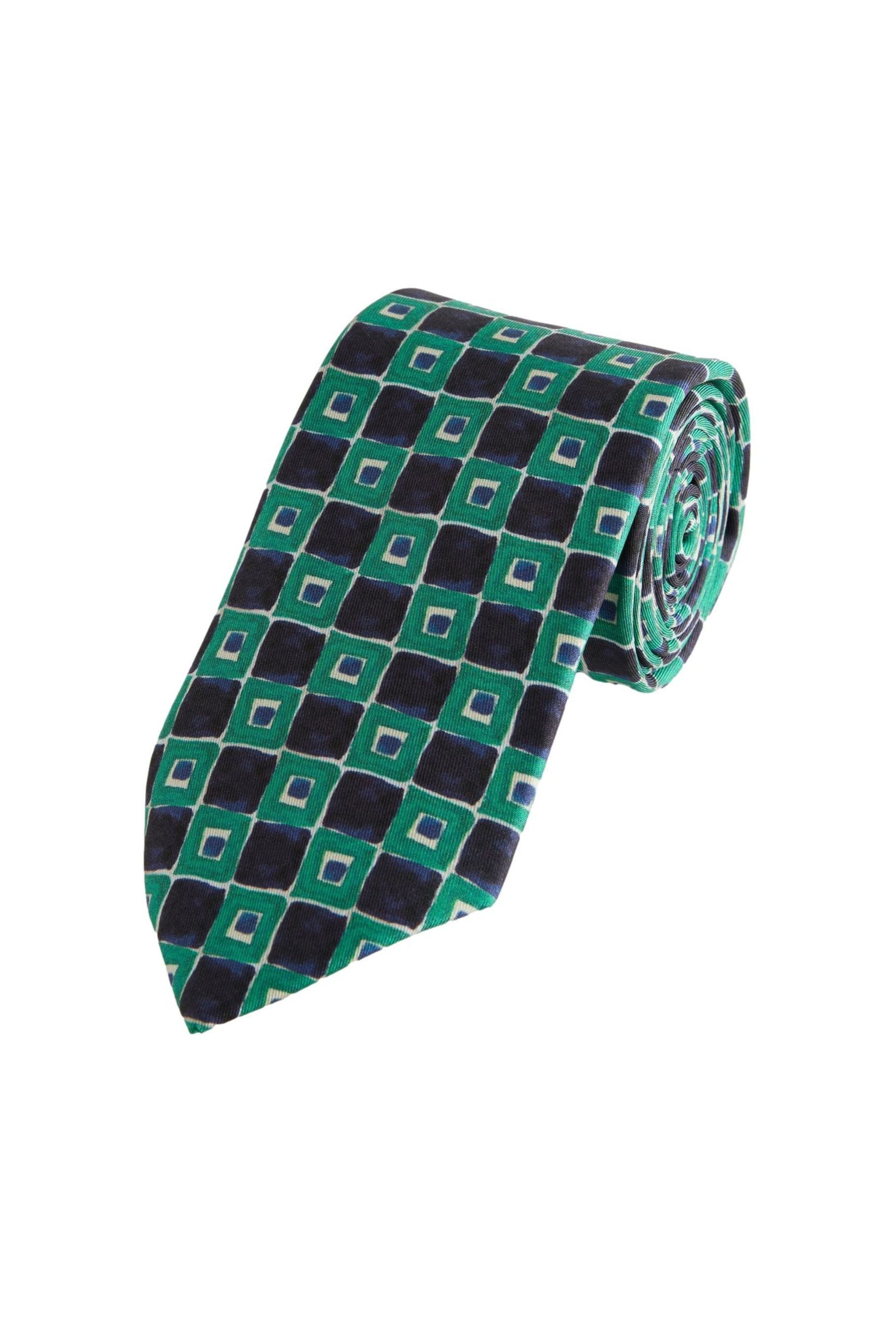 Krawatte Seidenkrawatte mit Archive-Collection-Design
