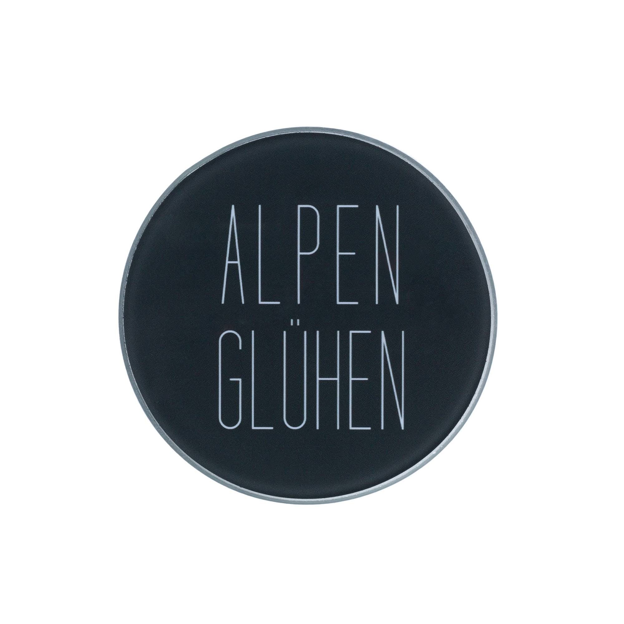 Räder Glasuntersetzer räder Untersetzer 6er-Set Heimatliebe D:10cm grau 0017018