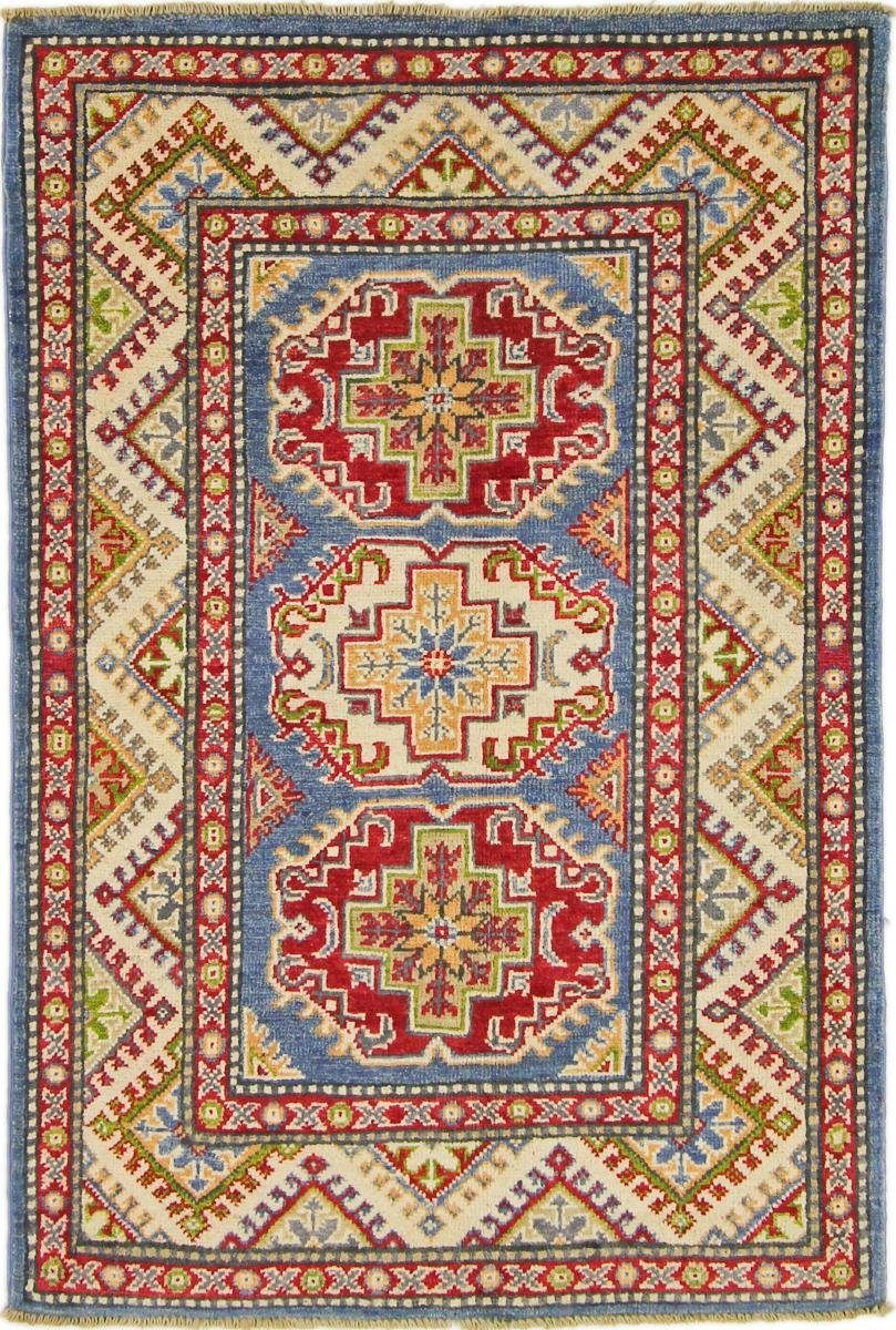 Orientteppich Kazak 79x120 Handgeknüpfter Orientteppich, Nain Trading, rechteckig, Höhe: 5 mm