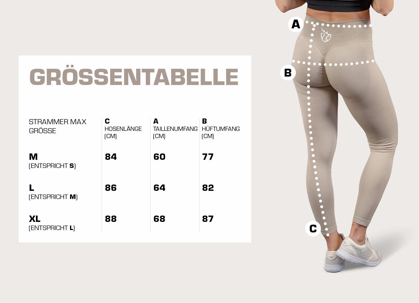 Strammer Max Performance® Highwaist Leggings Women Scrunch Leggings