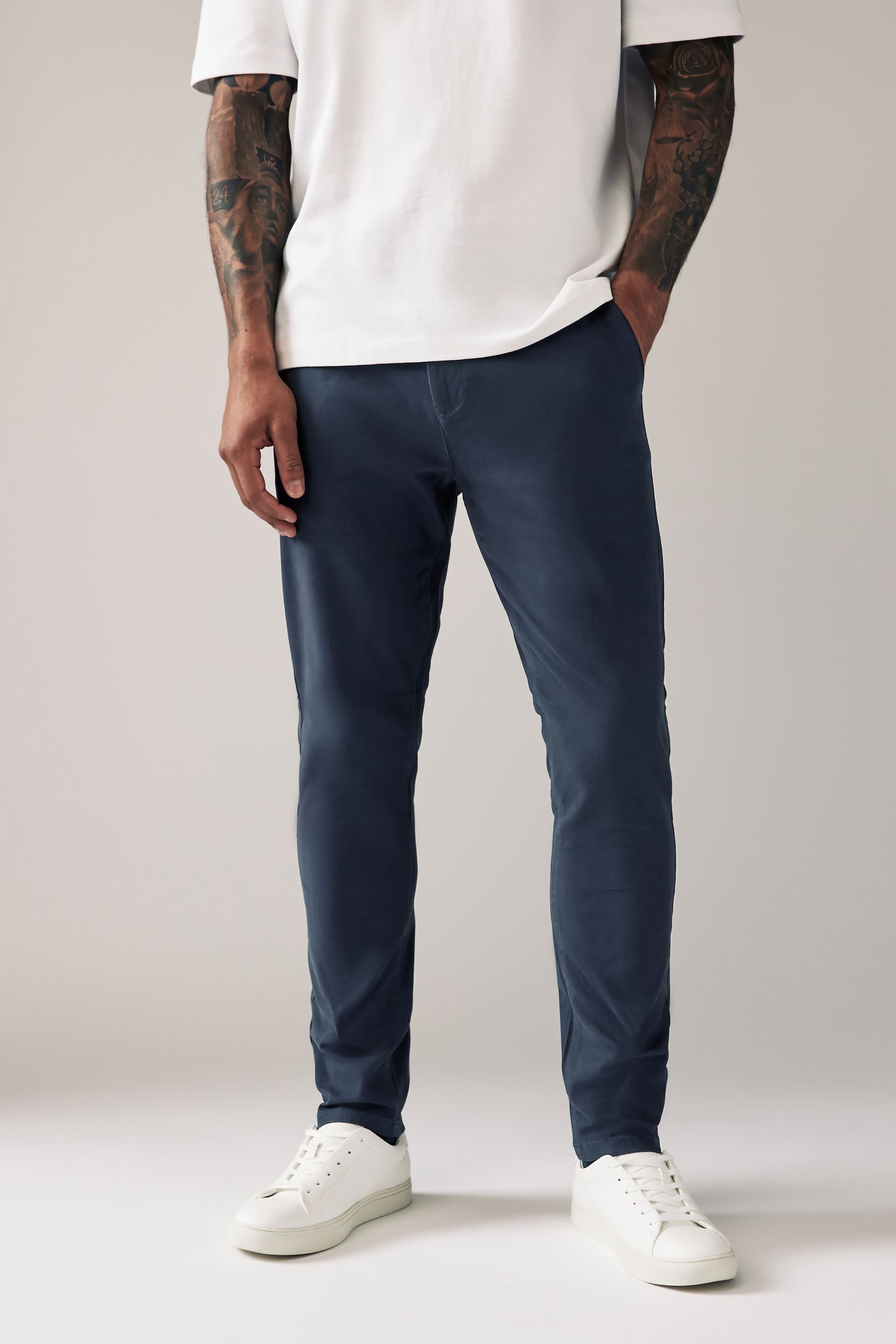 Next Chinohose Skinny Fit Chinohose mit Stretch (1-tlg)