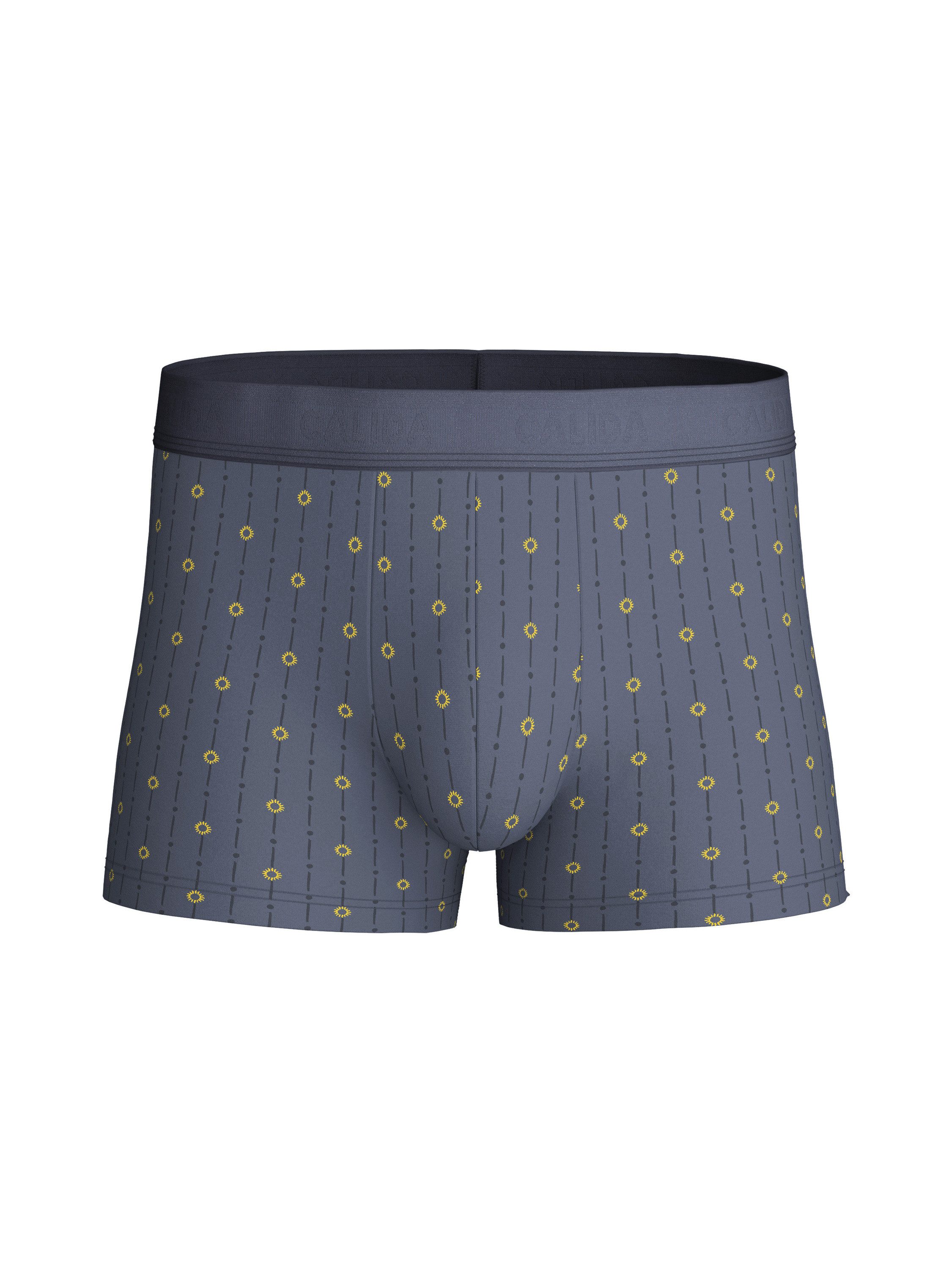 CALIDA Boxer Grafic Cotton Herren (1-St) Softgummibund, weich und elastisch