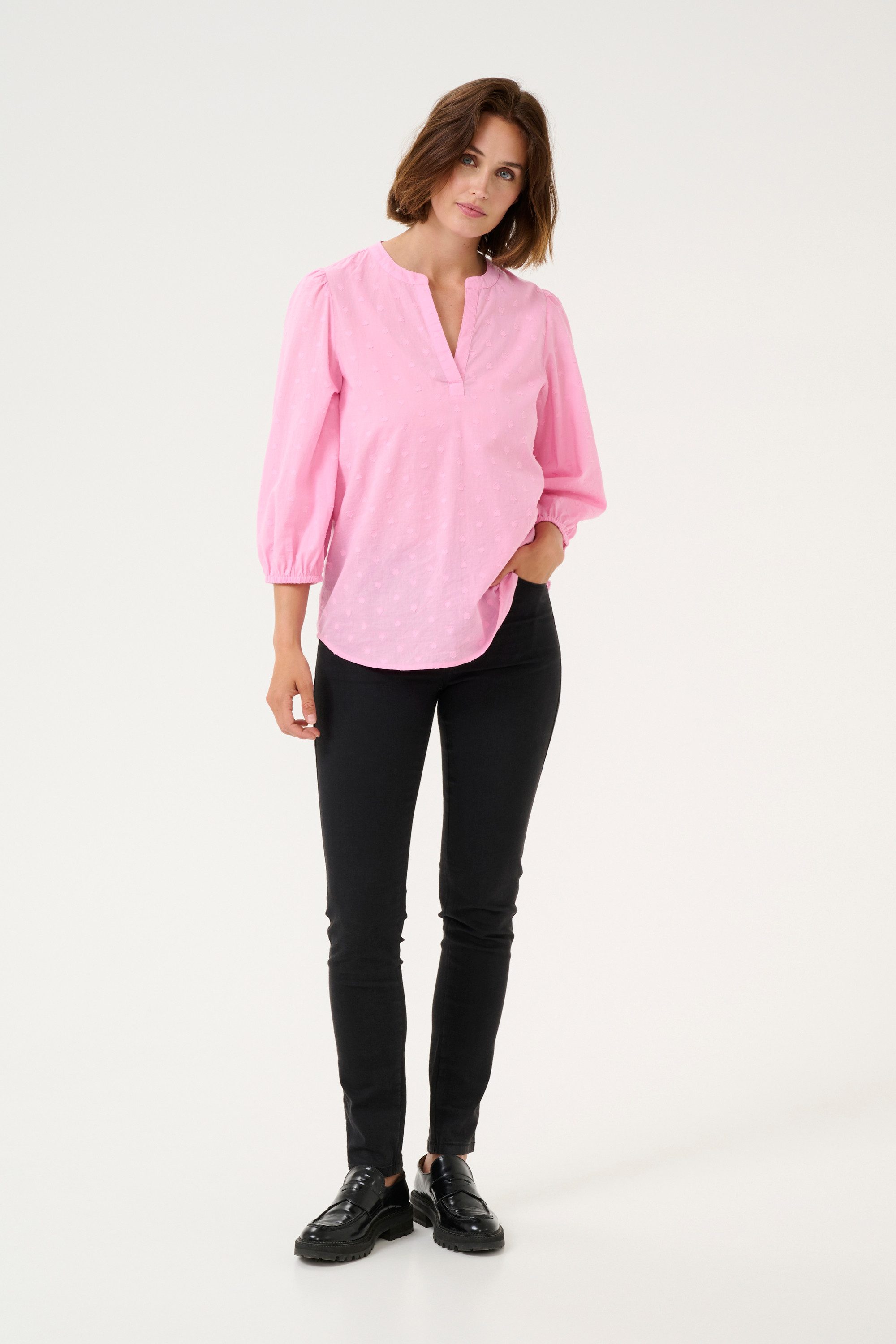KAFFE Langarmbluse Langarm-Bluse KAjollia günstig online kaufen