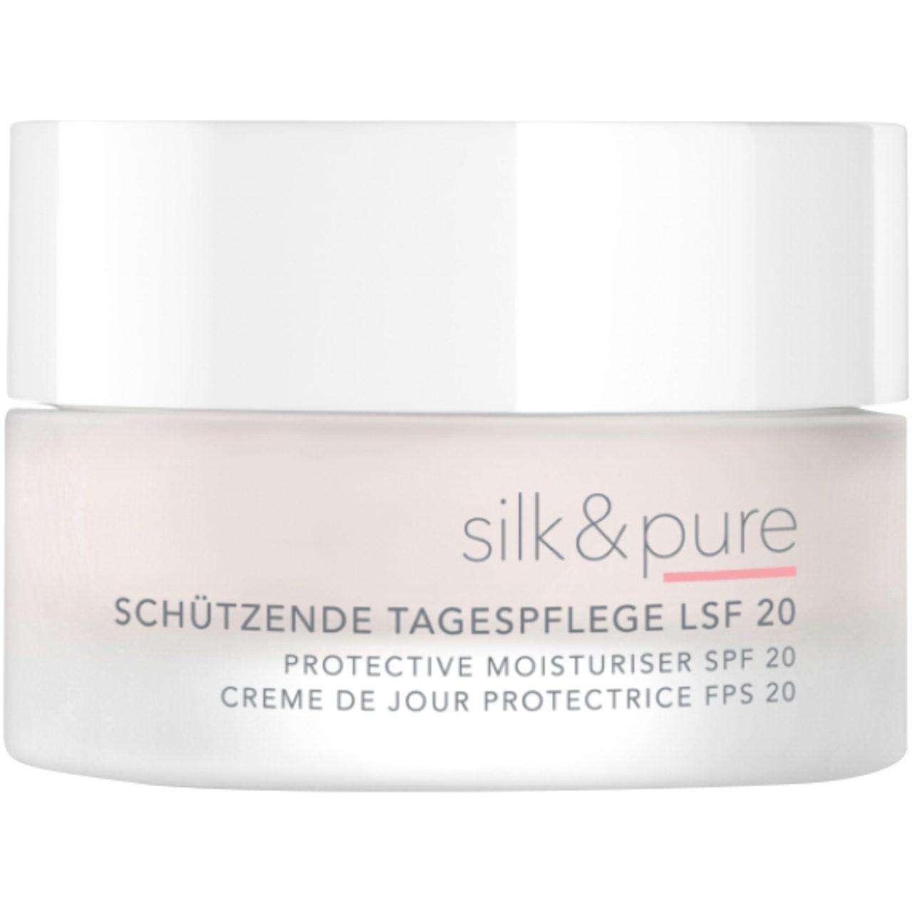 Charlotte Meentzen Tagescreme Silk & Pure Schützende Tagespflege SPF 20, Alle Hauttypen, Lichtschutzfaktor: 20