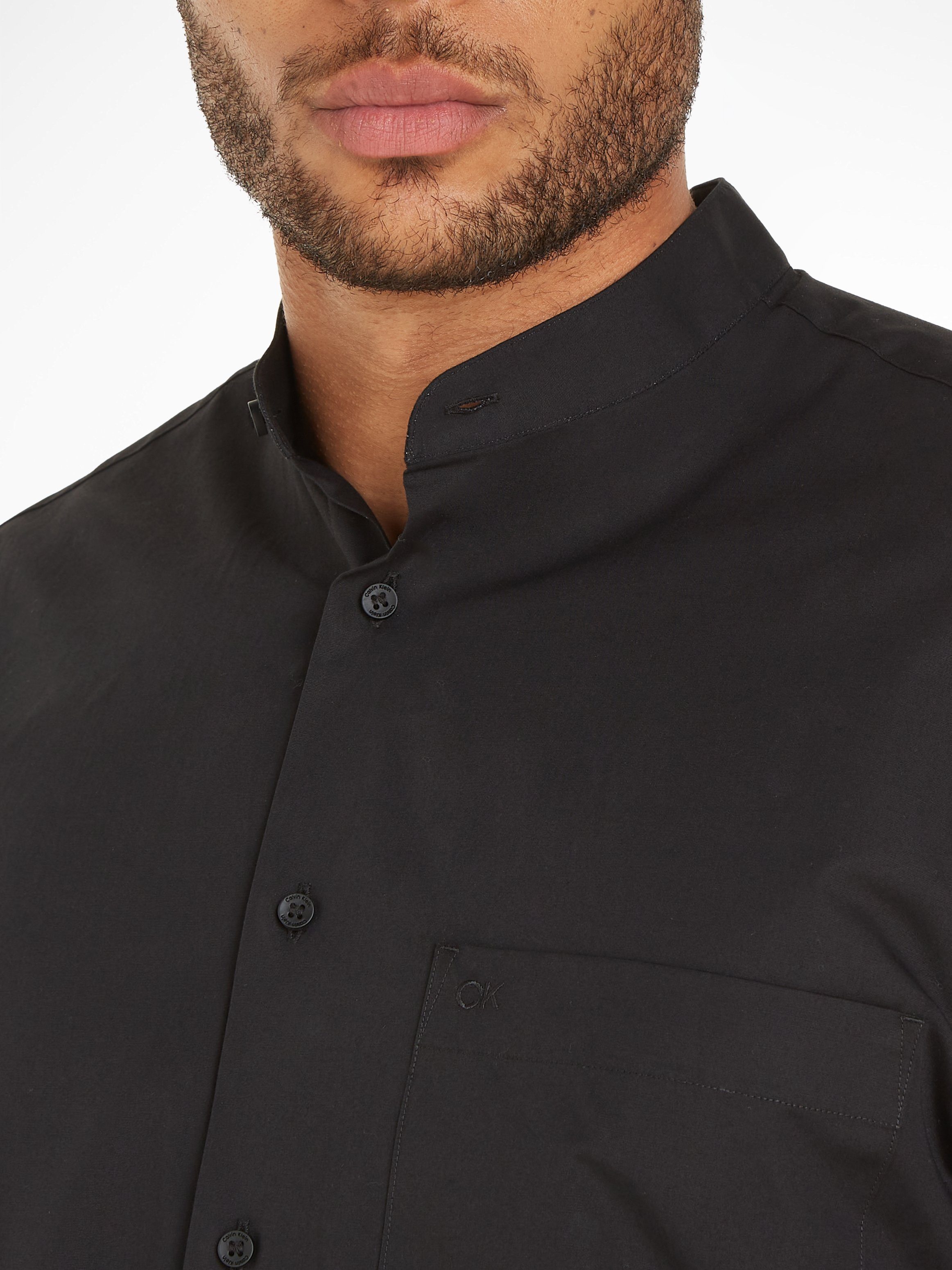 Calvin Klein Kurzarmhemd POPLIN MODERN S/S POCKETS SHIRT
