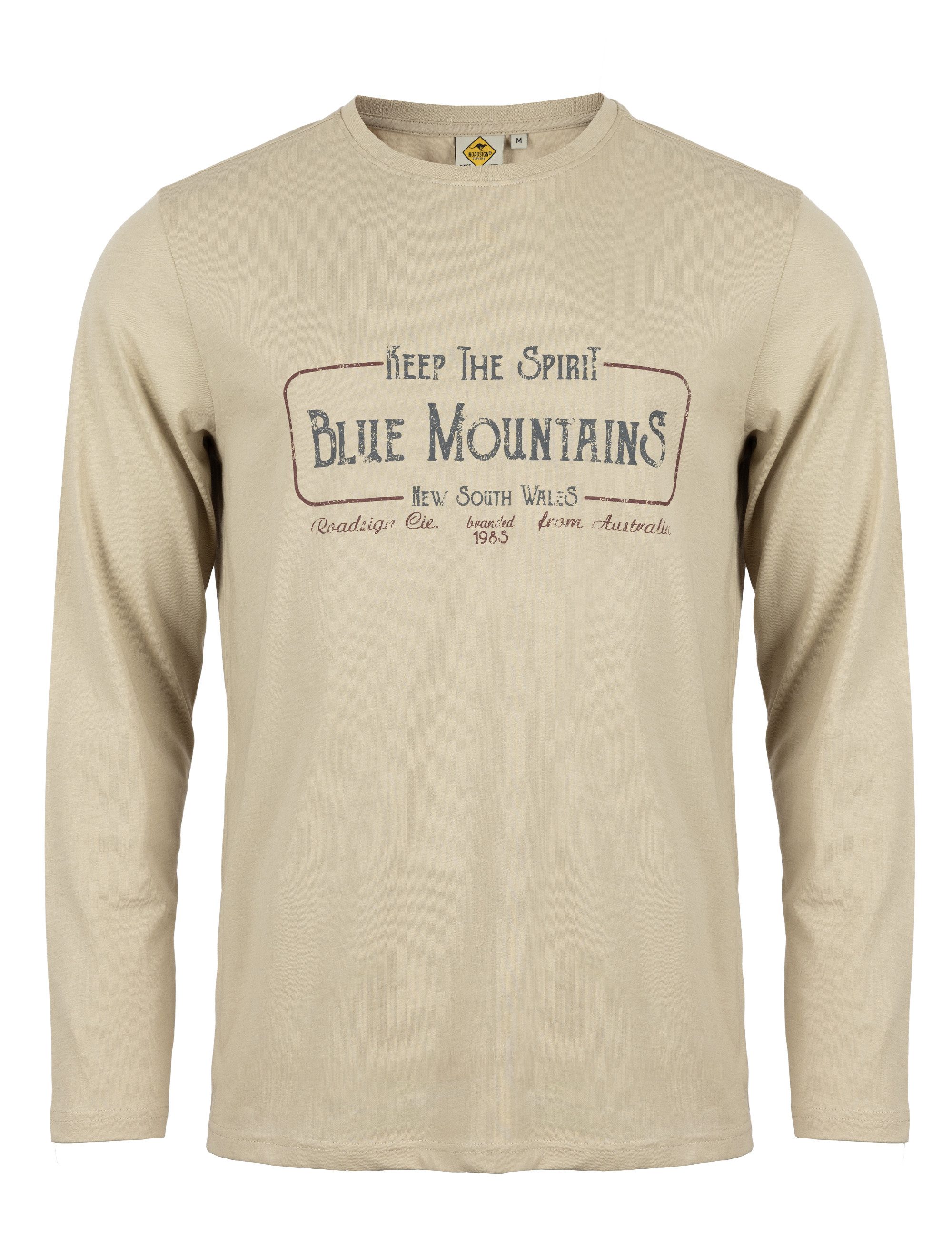 ROADSIGN australia Langarmshirt Wander Spirit (1, 1-tlg., 1) Printshirt für lässige Herbstmomente