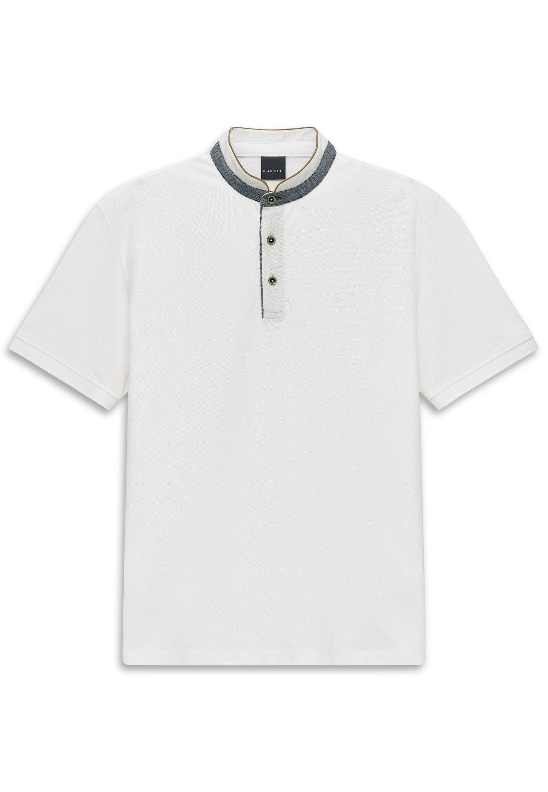 bugatti Poloshirt Modern Fit aus reiner Baumwolle