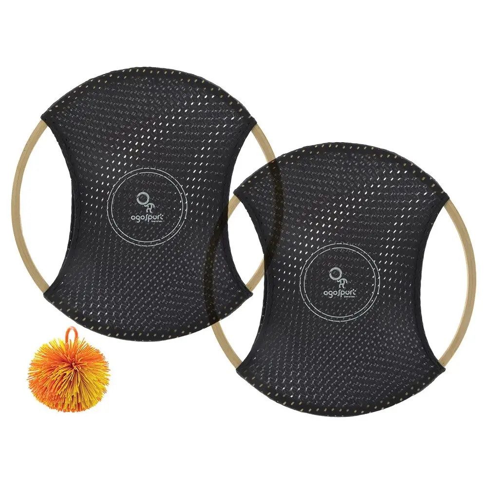 Schildkröt Funsports Spiel Schildkröt Funsport - OGOSPORT Set BAMBOO, 2 Ogo discs + 2 OGO Bälle