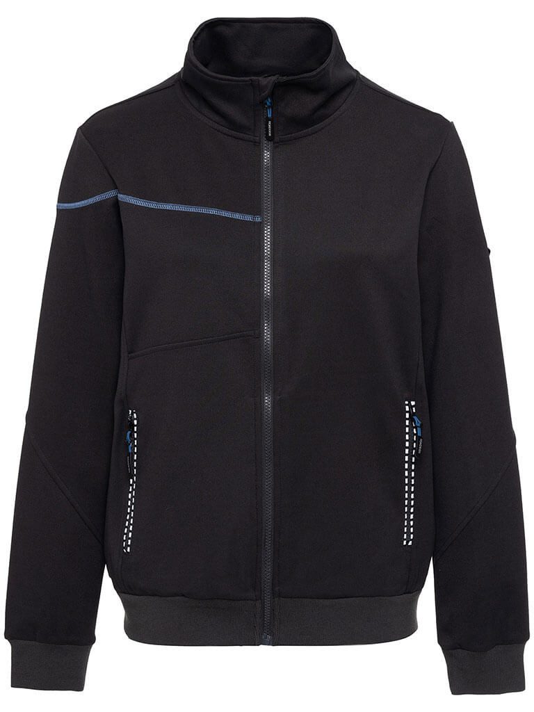 ROADSIGN australia Sweatjacke 50986 Damen Sweatjacke Arbeitsjacke Kragen - Jacke Beruf Handwerk Freizeit
