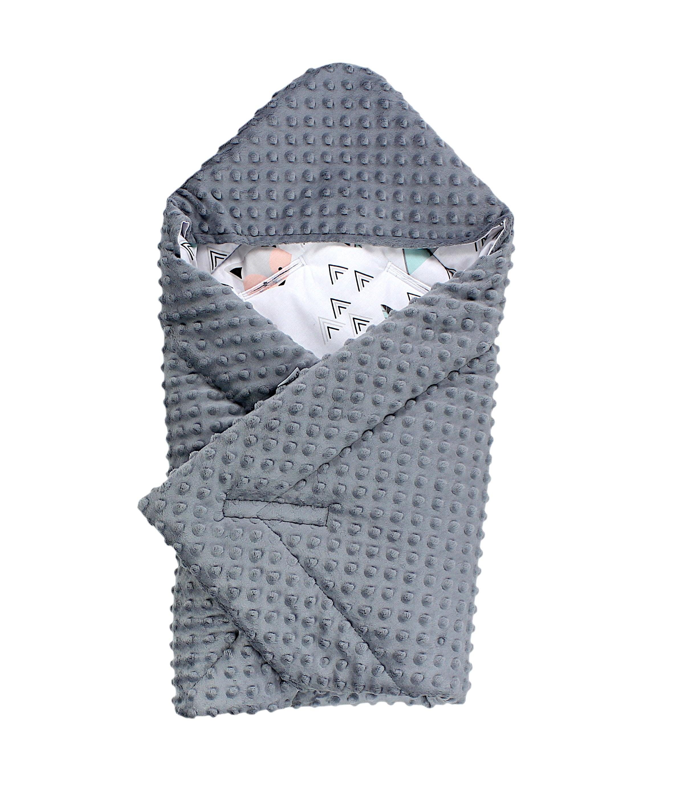 Einschlagdecke Baby Winter Einschlagdecke für Babyschale Wattiert Minky, Tu günstig online kaufen