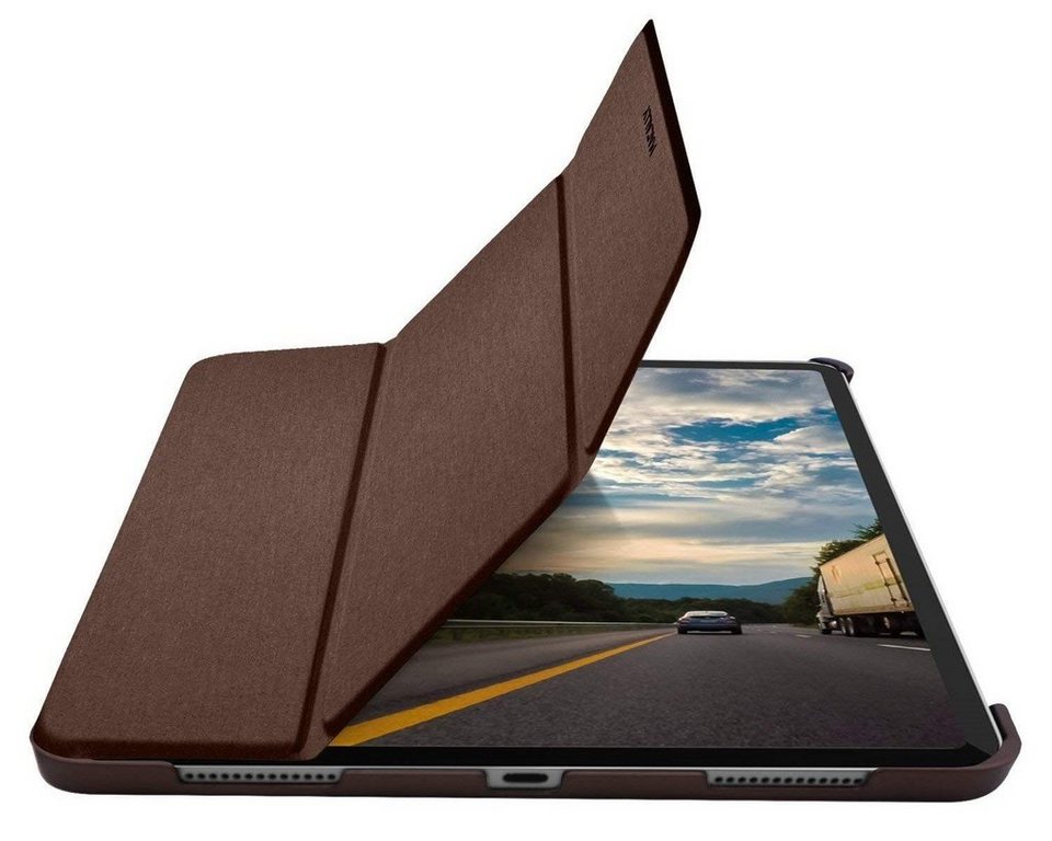 Macally Tablet-Hülle Schutz-Hülle Ständer Smart Tasche Cover Etui, für  Apple iPad Pro 11