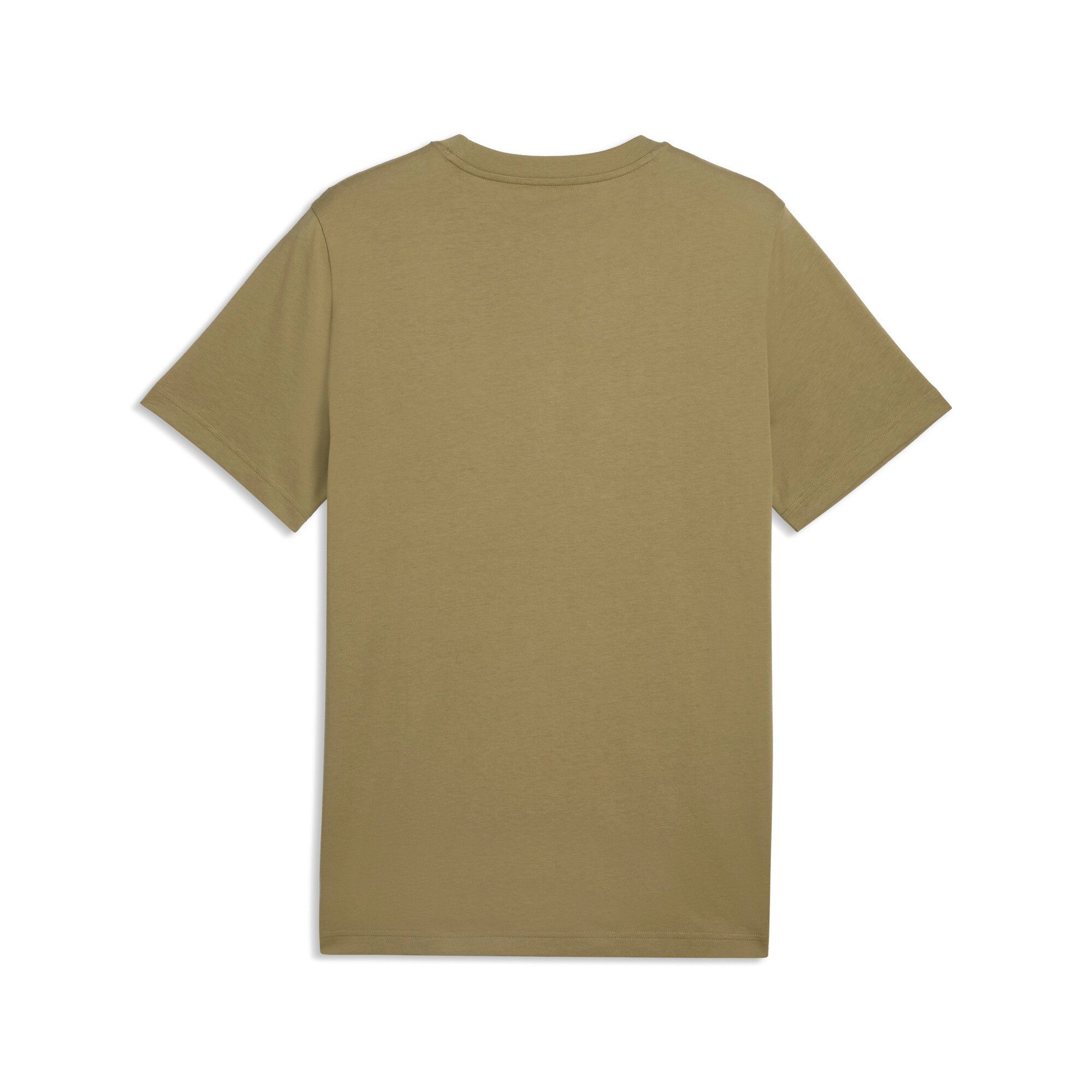 PUMA T-Shirt GRAPHICS 2 COLOR SMALL NO 1 LOGO TEE mit Rundhalsausschnitt, mit Kurzarm, mit Print-Applikation – Bild 2 von 2