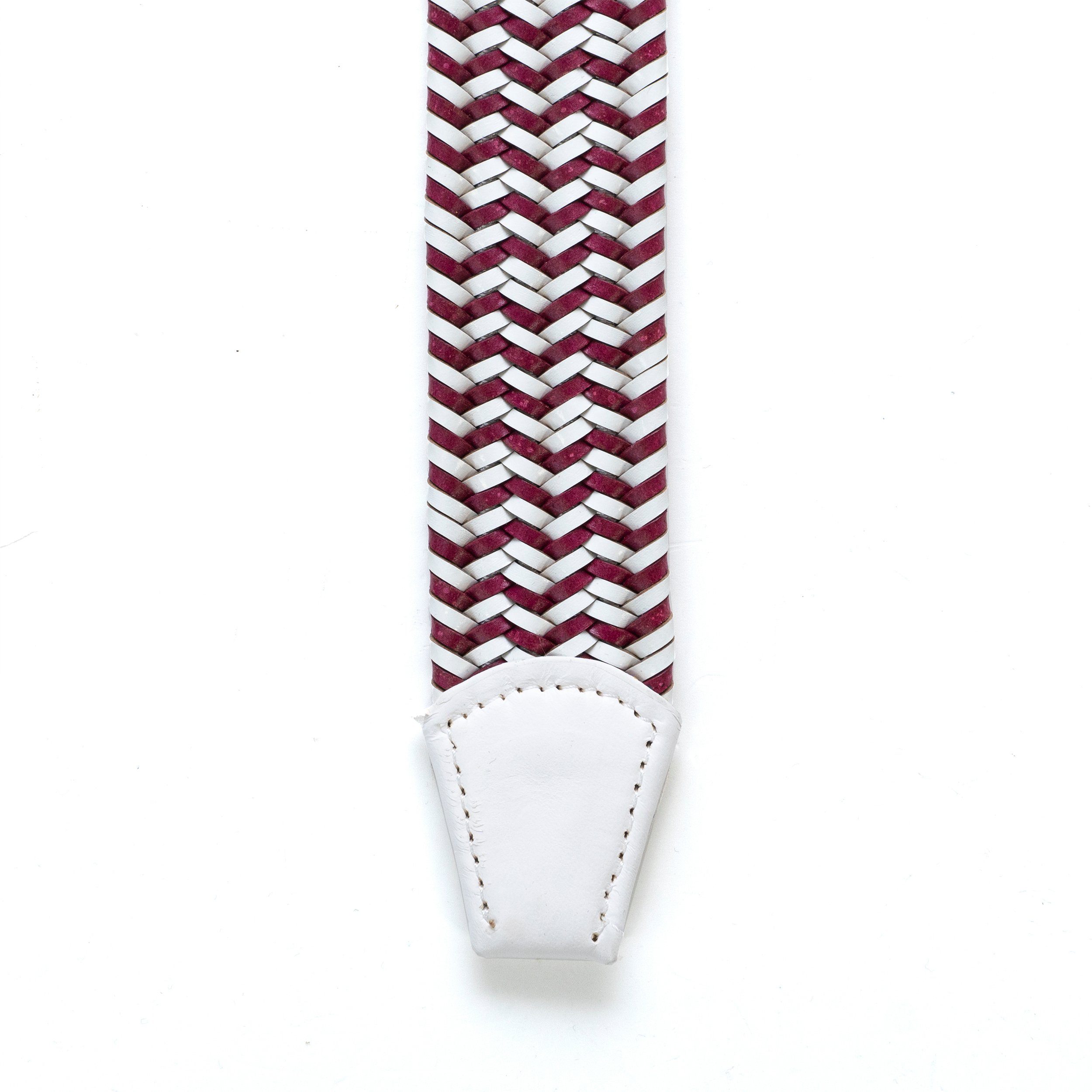 So Milano Flechtgürtel Leder, 110cm