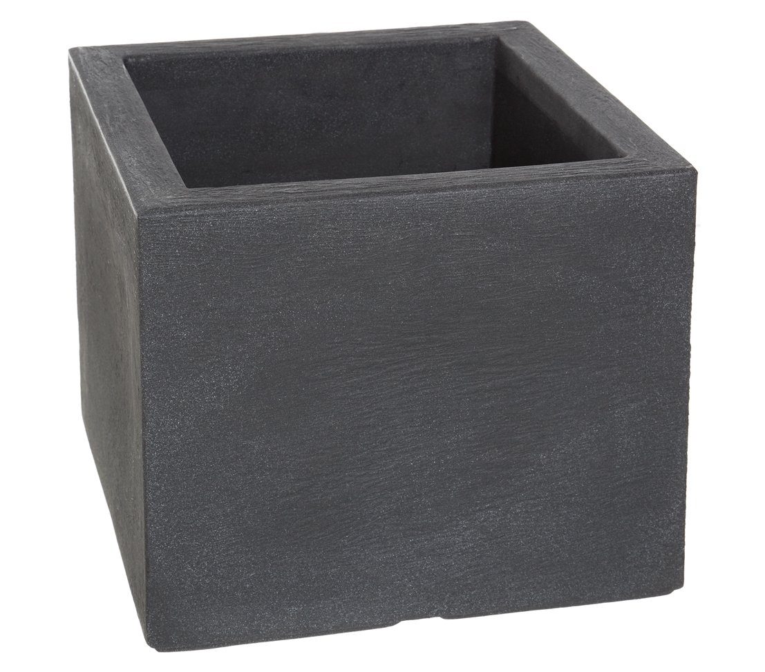 Dehner Blumentopf Blumenkübel Palermo, Naturstein-Optik, Kunststoff, günstig online kaufen