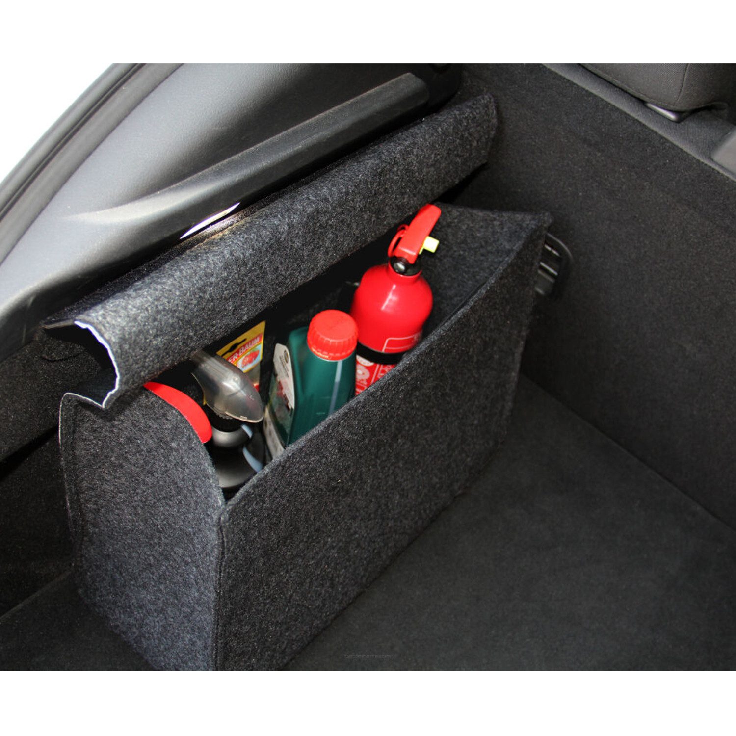 Bertoni Aufbewahrungstasche Kofferraum Organizer Tasche 46x20cm (1-tlg), Beseitigt effektiv Unordnung im Kofferraum