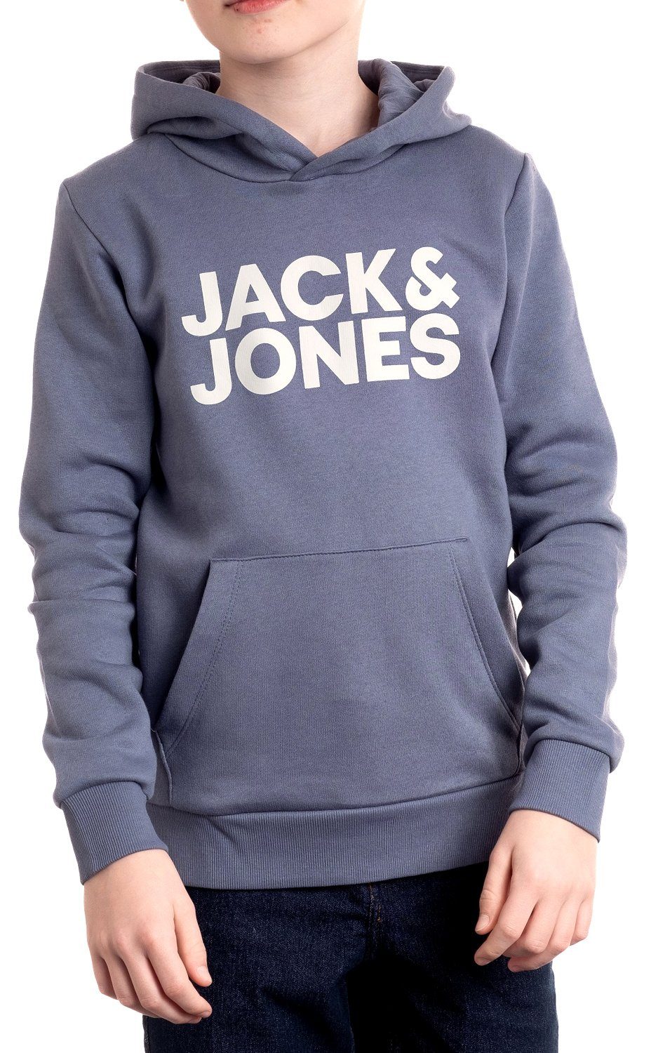 Mix Doppelpack Pullover Doppelpack) Jack Jones 19 Junior Printaufdruck & Kapuzenpullover (Spar Set, mit