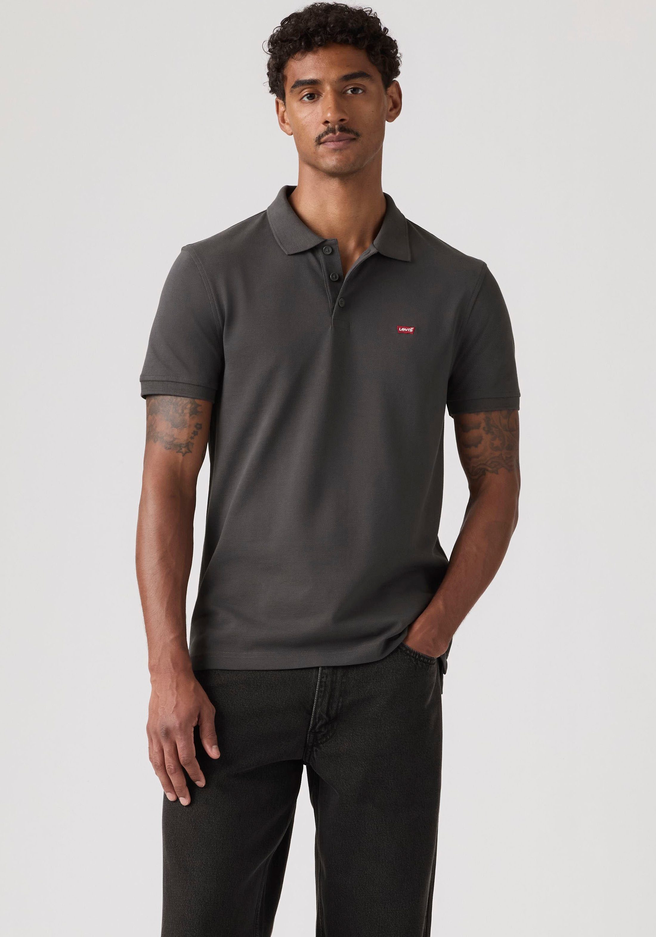 Levi's® Poloshirt LE NEW LEVIS HM POLO mit kleinem Batwing-Logo