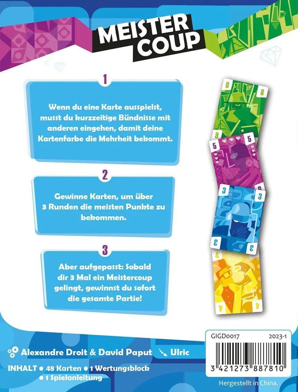 Asmodee Spiel Meistercoup