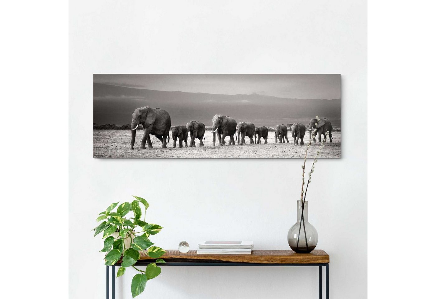 Reinders! Wandbild »Elefantenparade«-HomeTrends