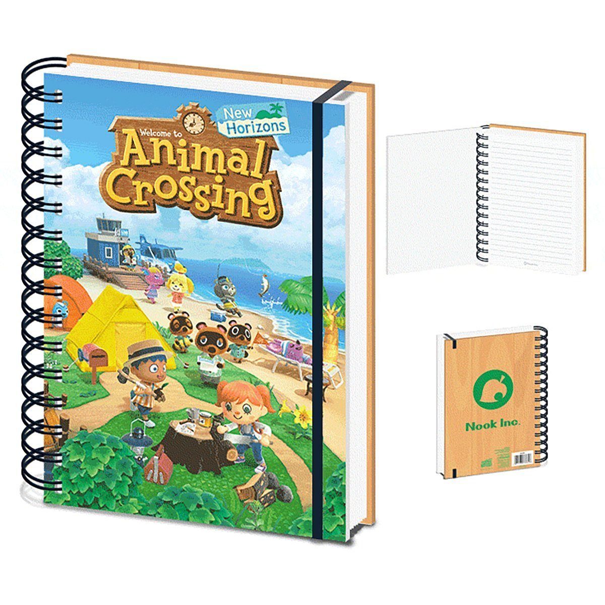 Cover New PYRAMID Horizons Animal Crossing Notizbuch 3D Notizbuch