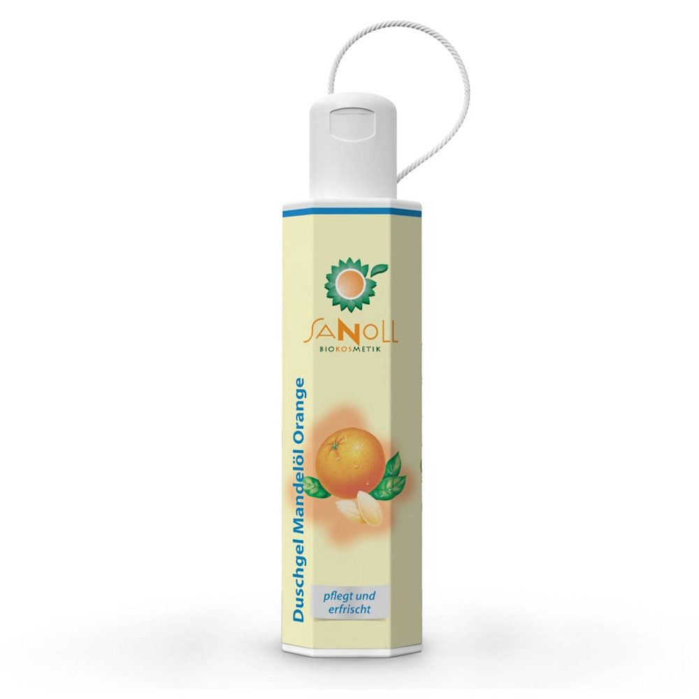 Sanoll Duschgel Mandelöl Orange - Duschgel 200ml