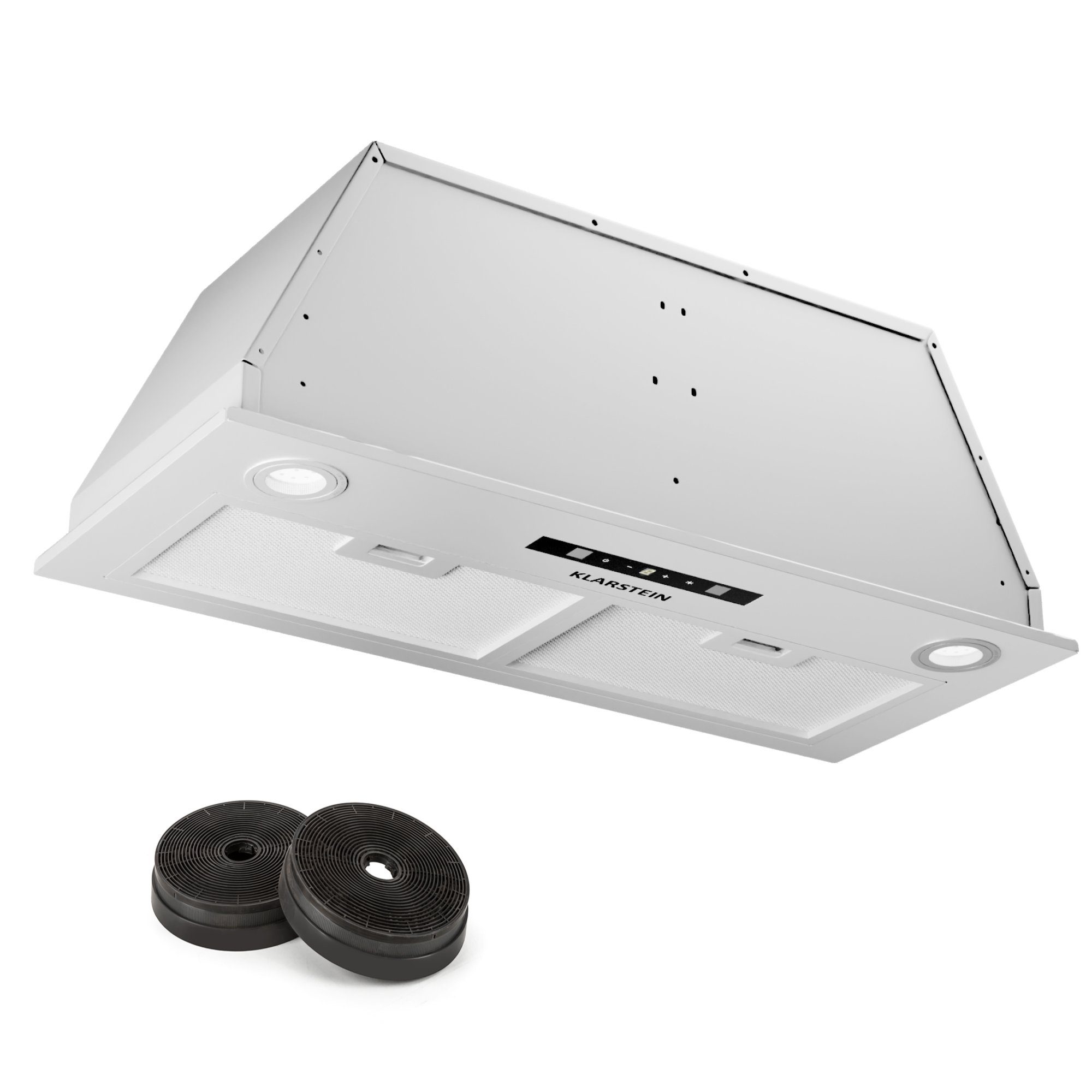 Klarstein Deckenhaube Paolo Paolo, Unterbauhauben Einbau Abluft Umluft LED Touch