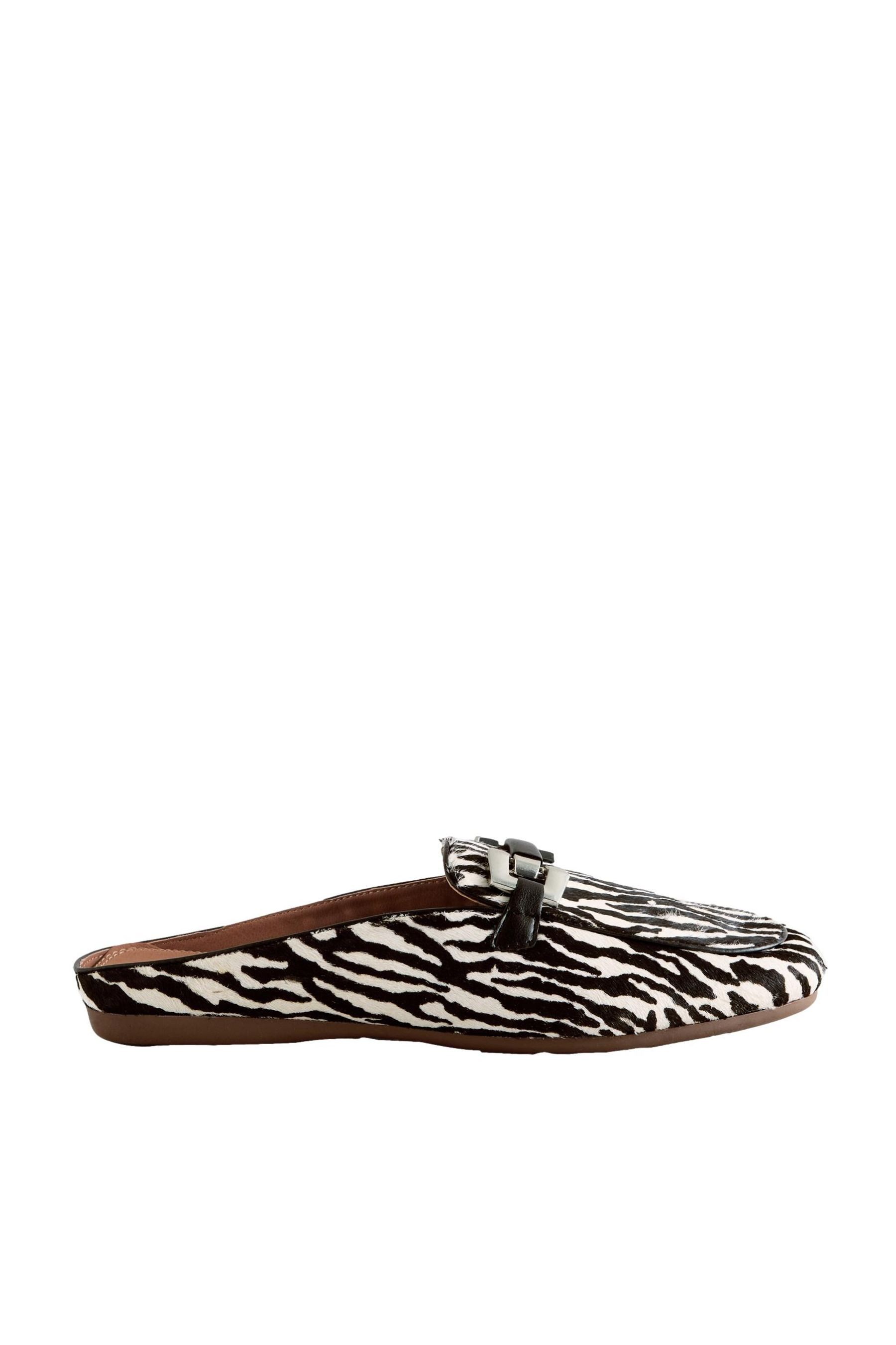 Next Forever Comfort® Leder-Loafer mit Metalldetail Mules (1-tlg) günstig online kaufen