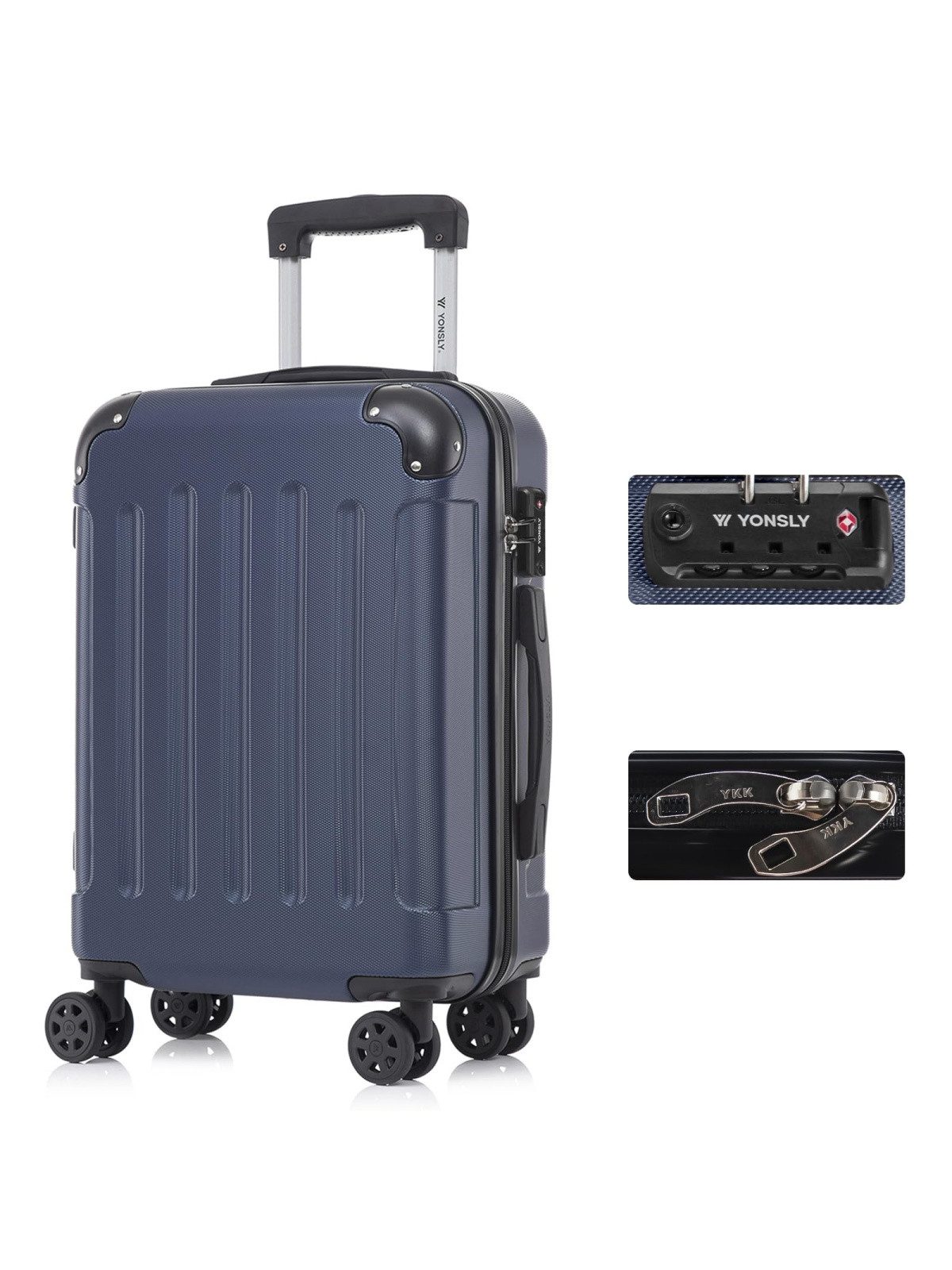 Hartschalen-Trolley Premium Hartschalen-Reisekoffer Trolley Kabinenkoffer