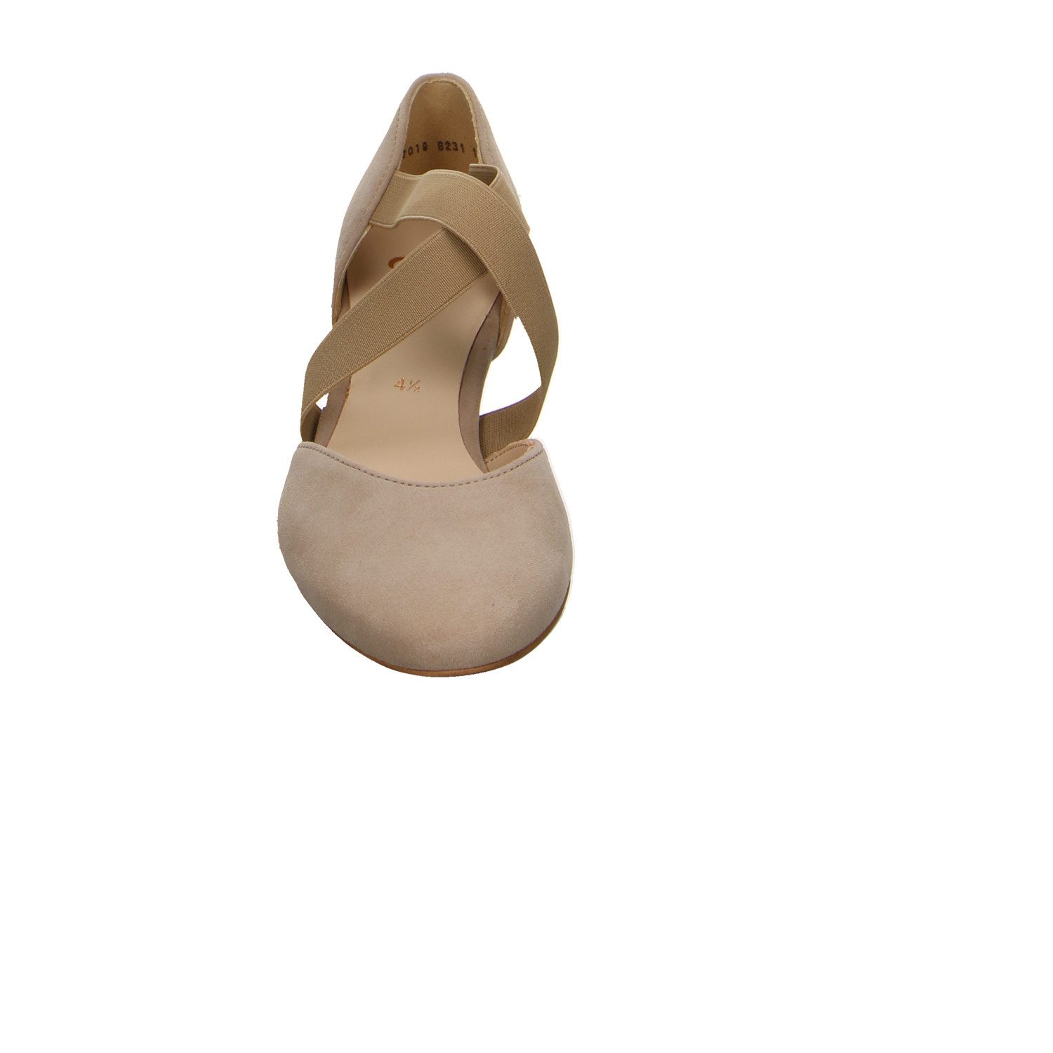 Ara Ara Toulouse Velour Pumps mittlerer Absatz beige Pumps
