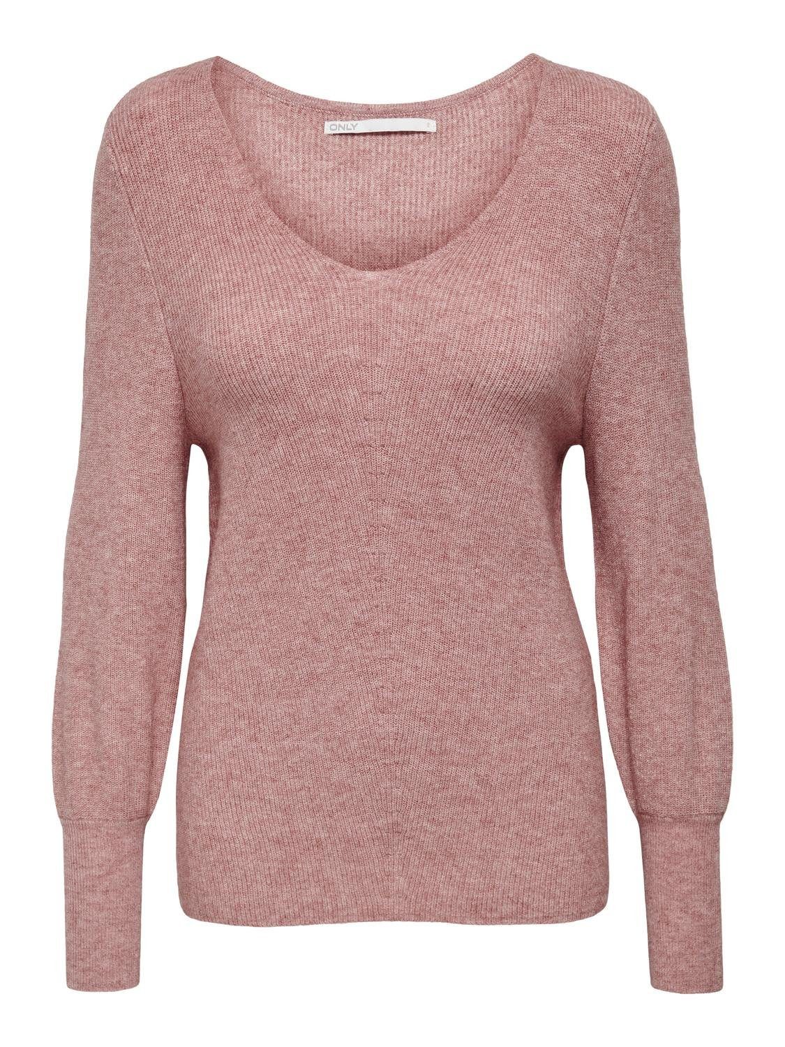 ONLY V-Ausschnitt-Pullover Only Damen Strick-Pullover OnlLatia günstig online kaufen