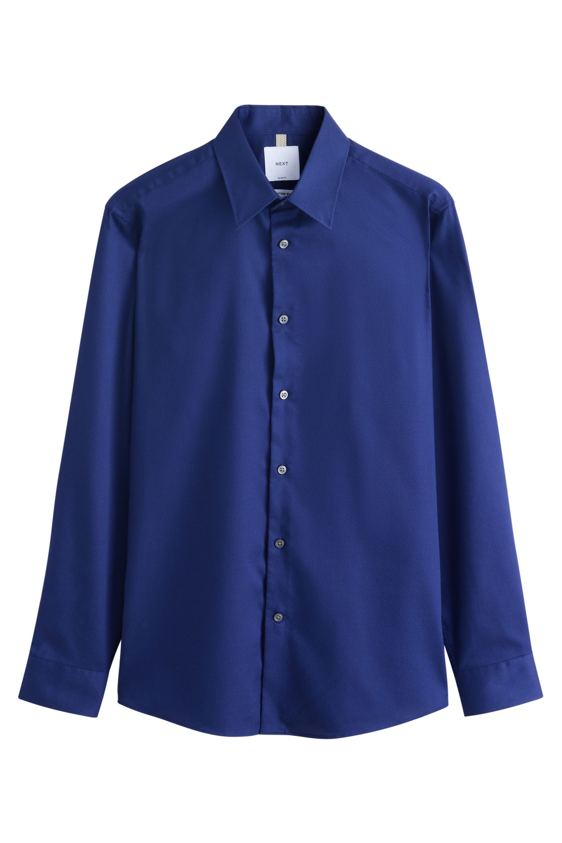 Langarmhemd Pflegeleichtes, smartes Slim Fit Hemd mit