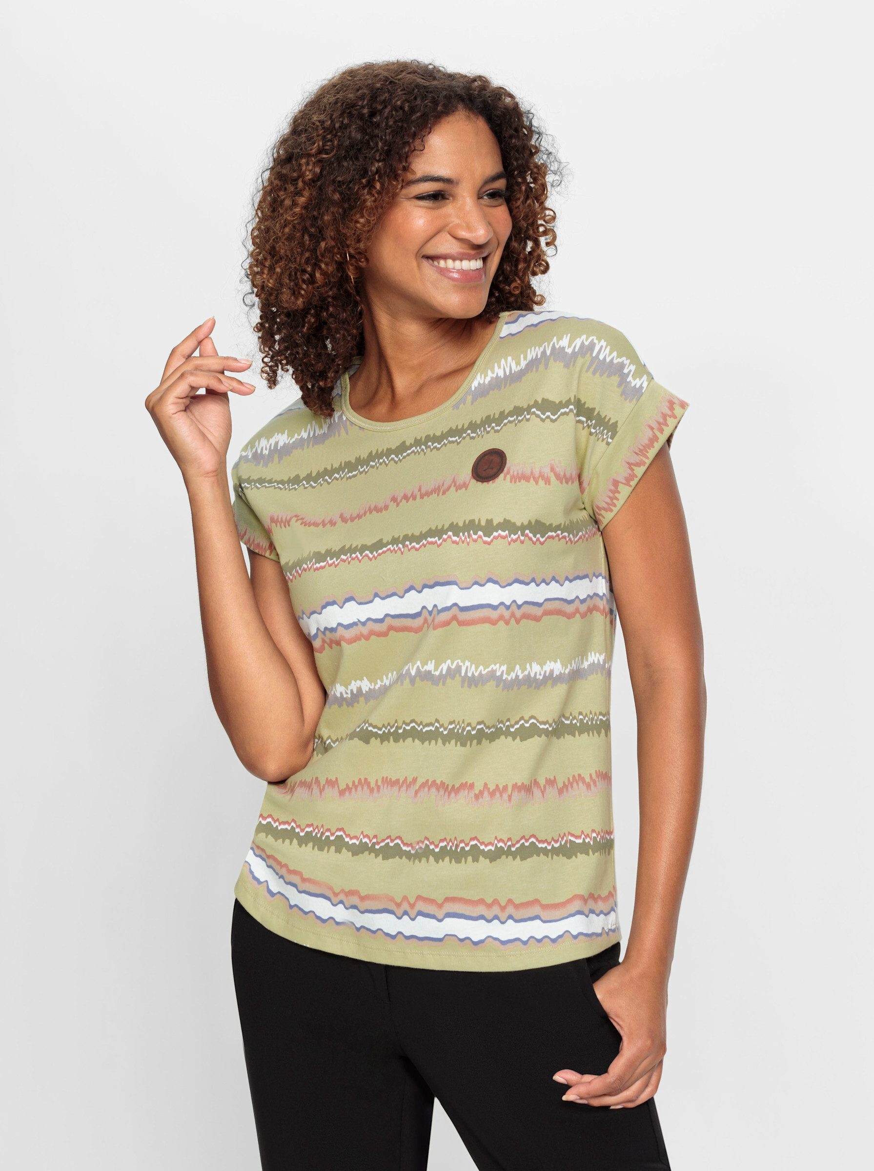 Casual Looks Kurzarmshirt "Shirt", (1 tlg.) günstig online kaufen