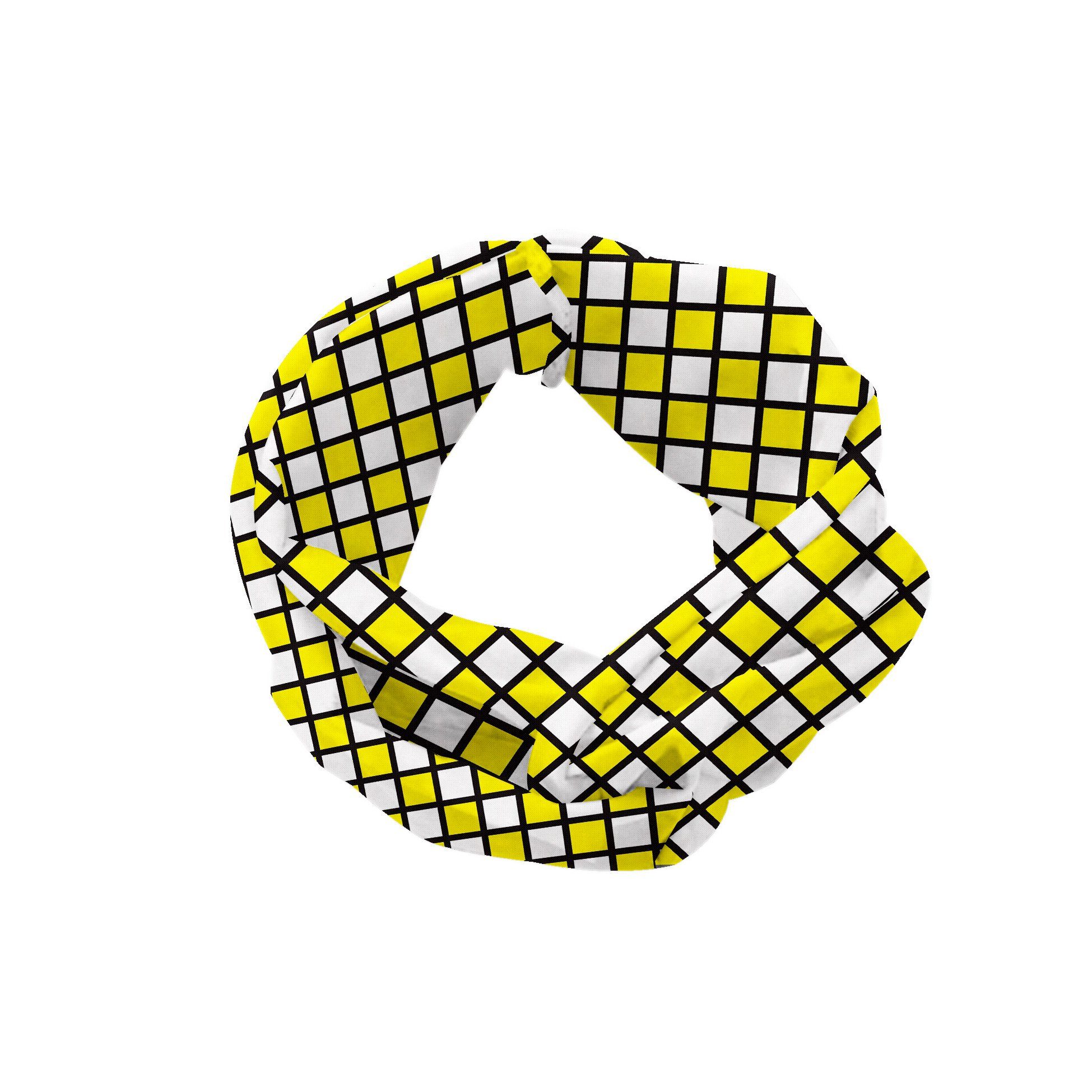 Abakuhaus Stirnband Elastisch und Angenehme Weiß alltags Alt Gelb und geometrische accessories