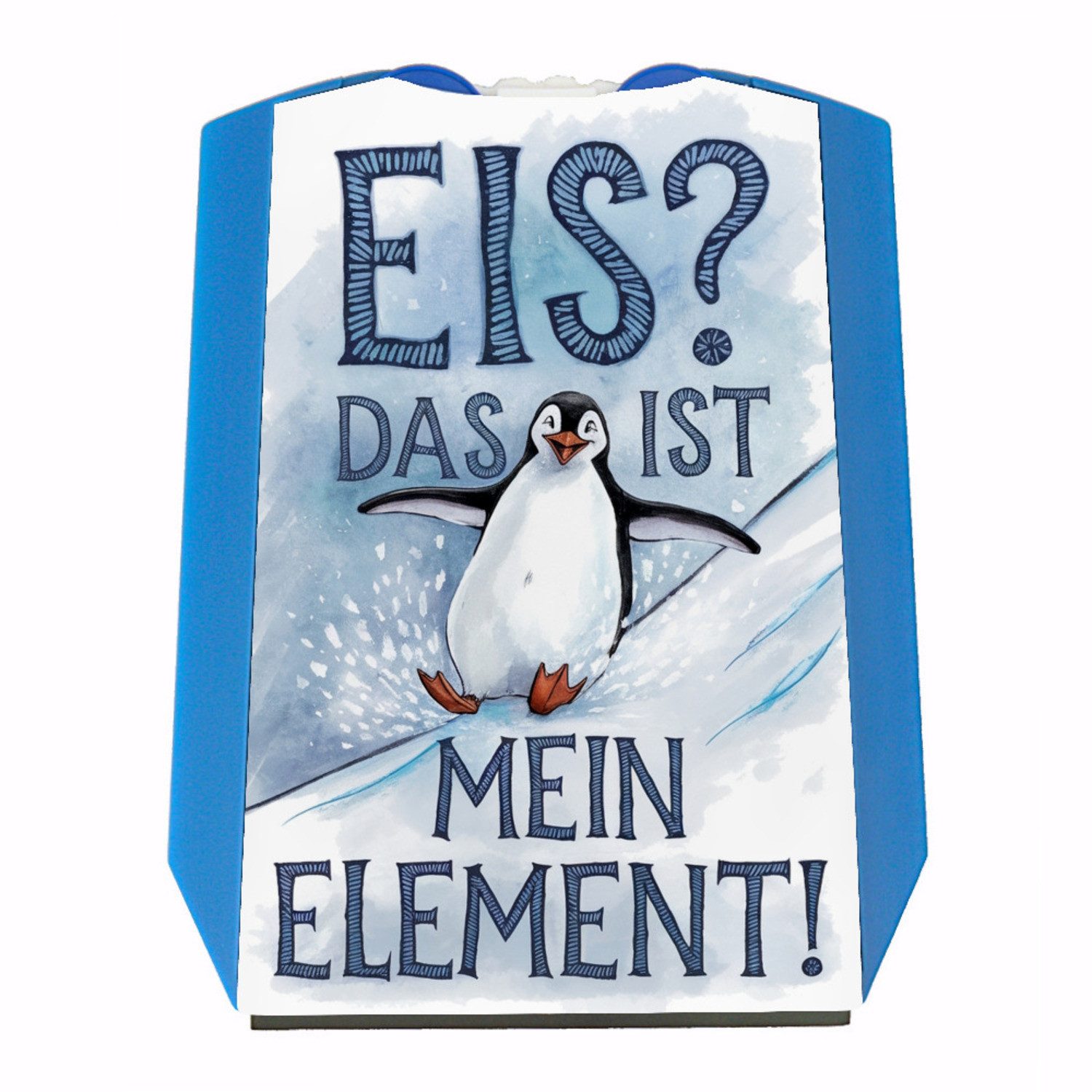 Parkscheibe Niedlicher Pinguin Eis ist mein Element Parkscheibe