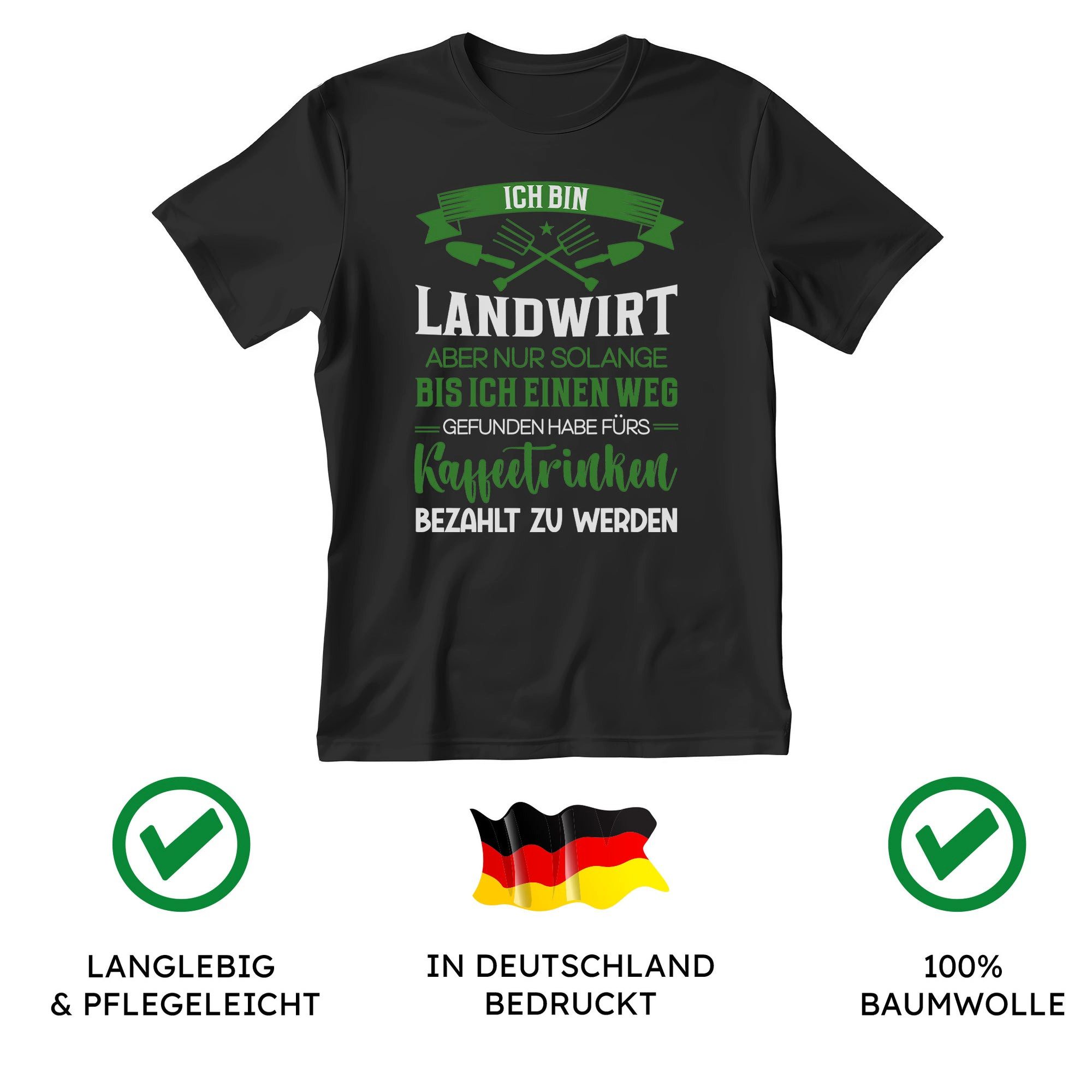 22Feels T-Shirt Landwirt Geschenk Männer Spruch Beruf Ausbildung Studium Abschluss IN DEUTSCHLAND BEDRUCKT