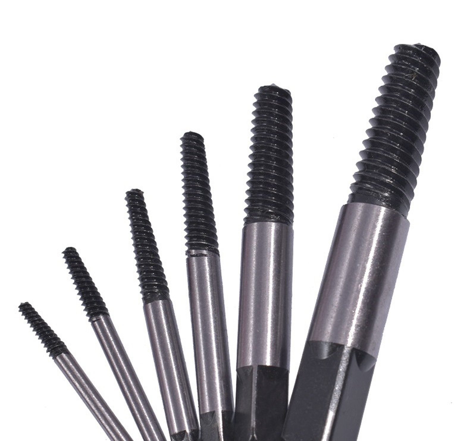 BAYLI Multitool Beschädigte Schraubenausdreher Satz 6-tlg., Speed Out Linksausdreher – Bild 4 von 4