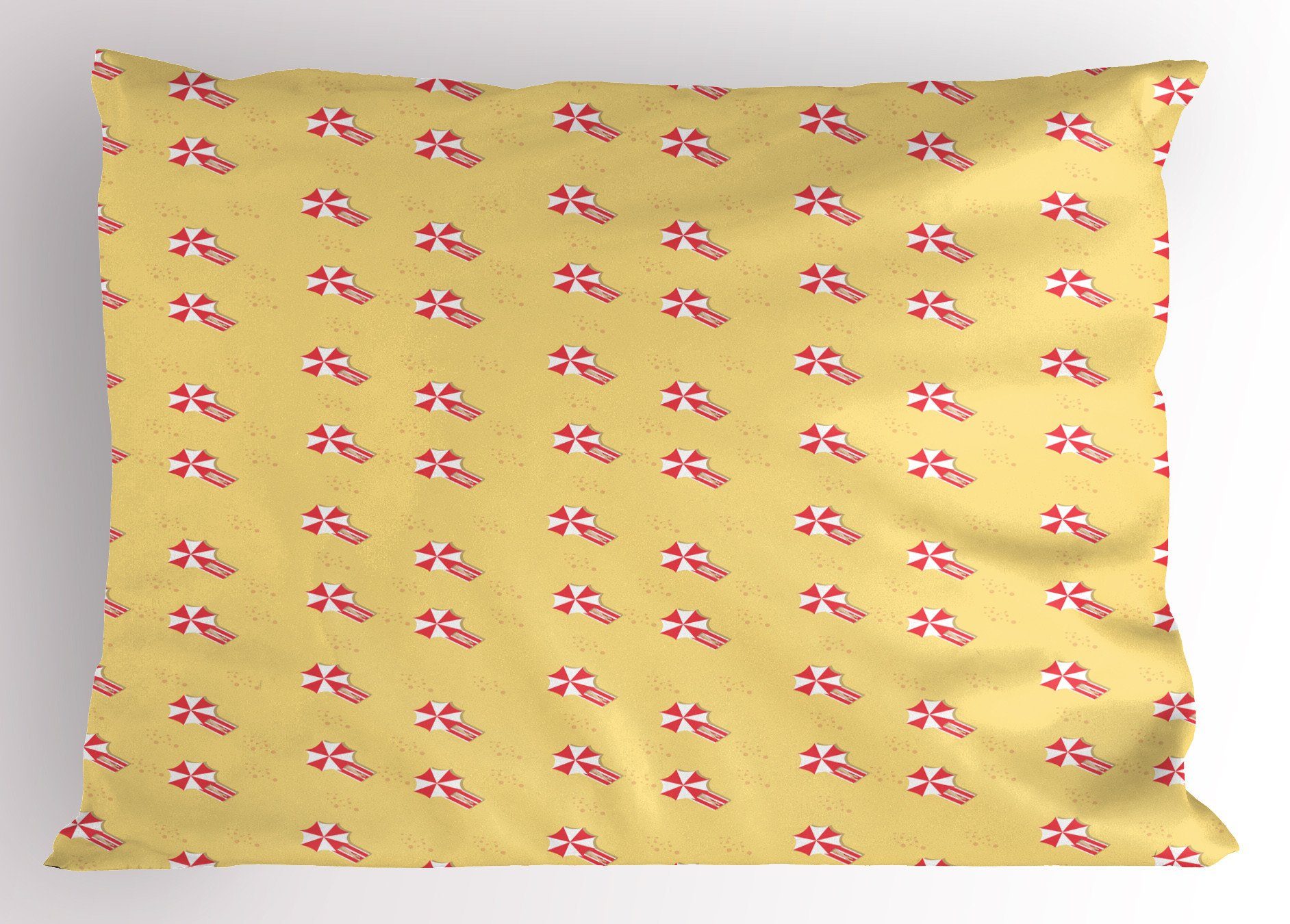 Kissenbezüge Dekorativer Standard King Abakuhaus Handtücher (1 Size Stück), und Sonnenschirme Grafik-Strand Gedruckter Kissenbezug