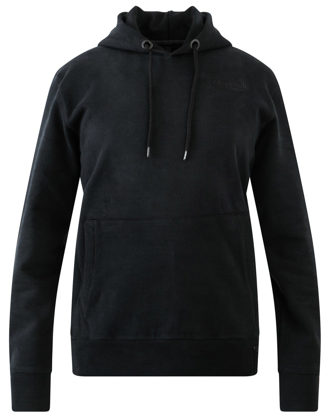 Capricorn Rockwear Kapuzenpullover HOMER black unisex mit Smartphone Tasche, Größen von S bis 5XL