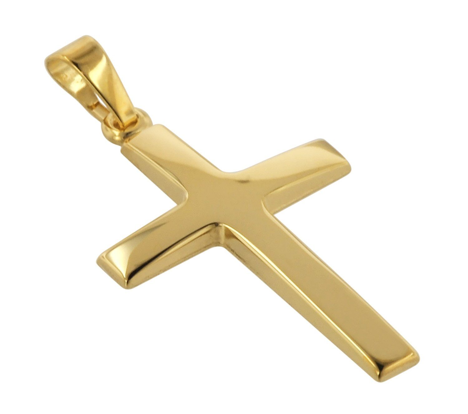 trendor Kreuzanhänger Kreuz- Gold 750 (18 günstig online kaufen