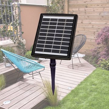 STILISTA Solarpumpe Solar Pumpe kleine Brunnen 2,8 W, Förderhöhe bis 100 cm, Fördermenge bis 350 l/h