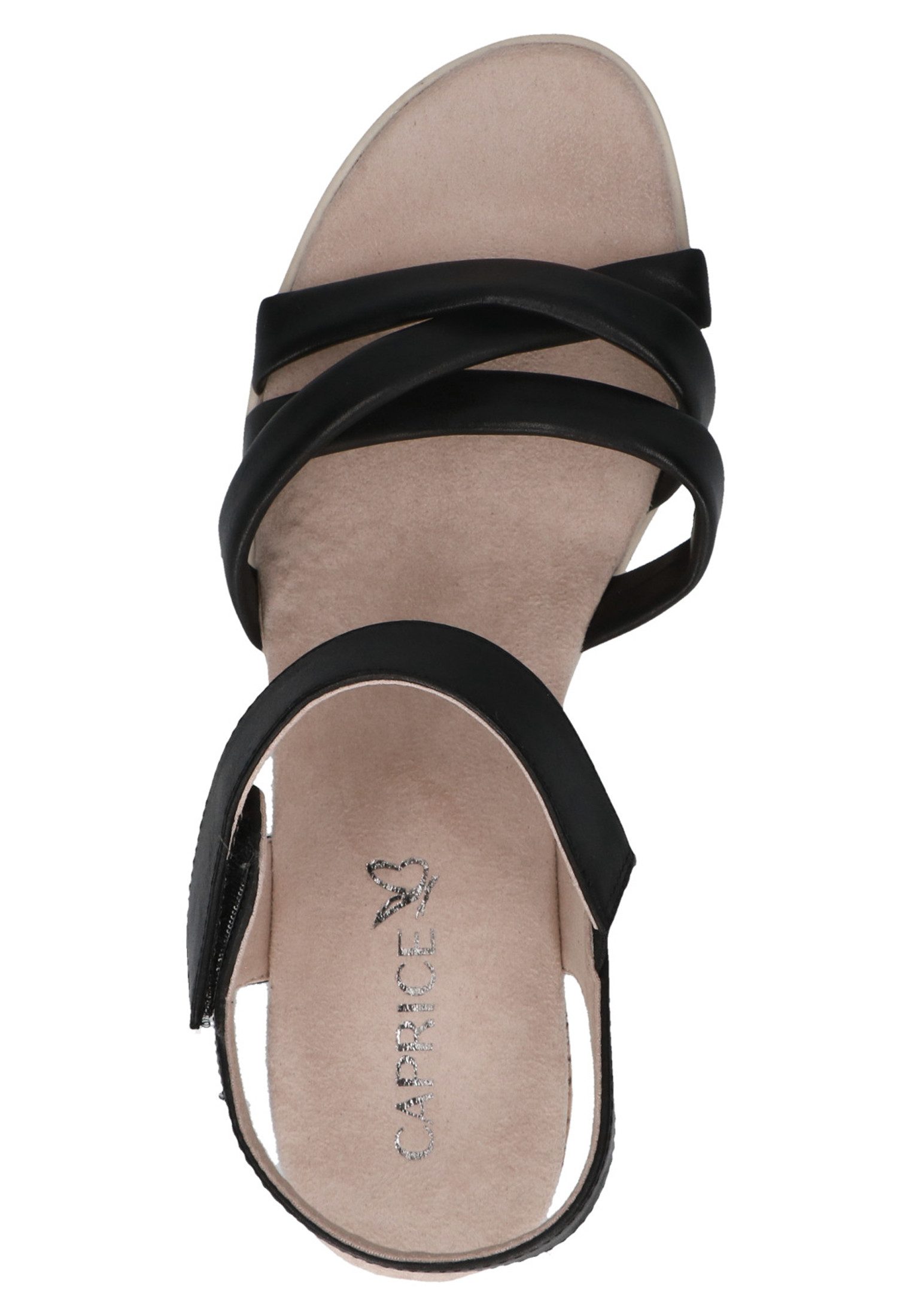 Caprice 9-28709-42 022 Black Nappa Sandale