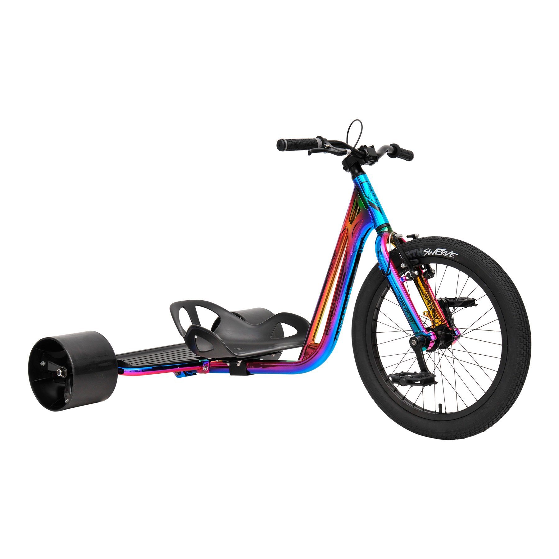 für 4 Fun auch 1 ab Fahrzeug Drift Jahren Gang, 140 geeignet Triad Electric cm Körpergröße Trike Neo/Black Kinder Underworld oder Oilslick, 13 Erwachsenendreirad