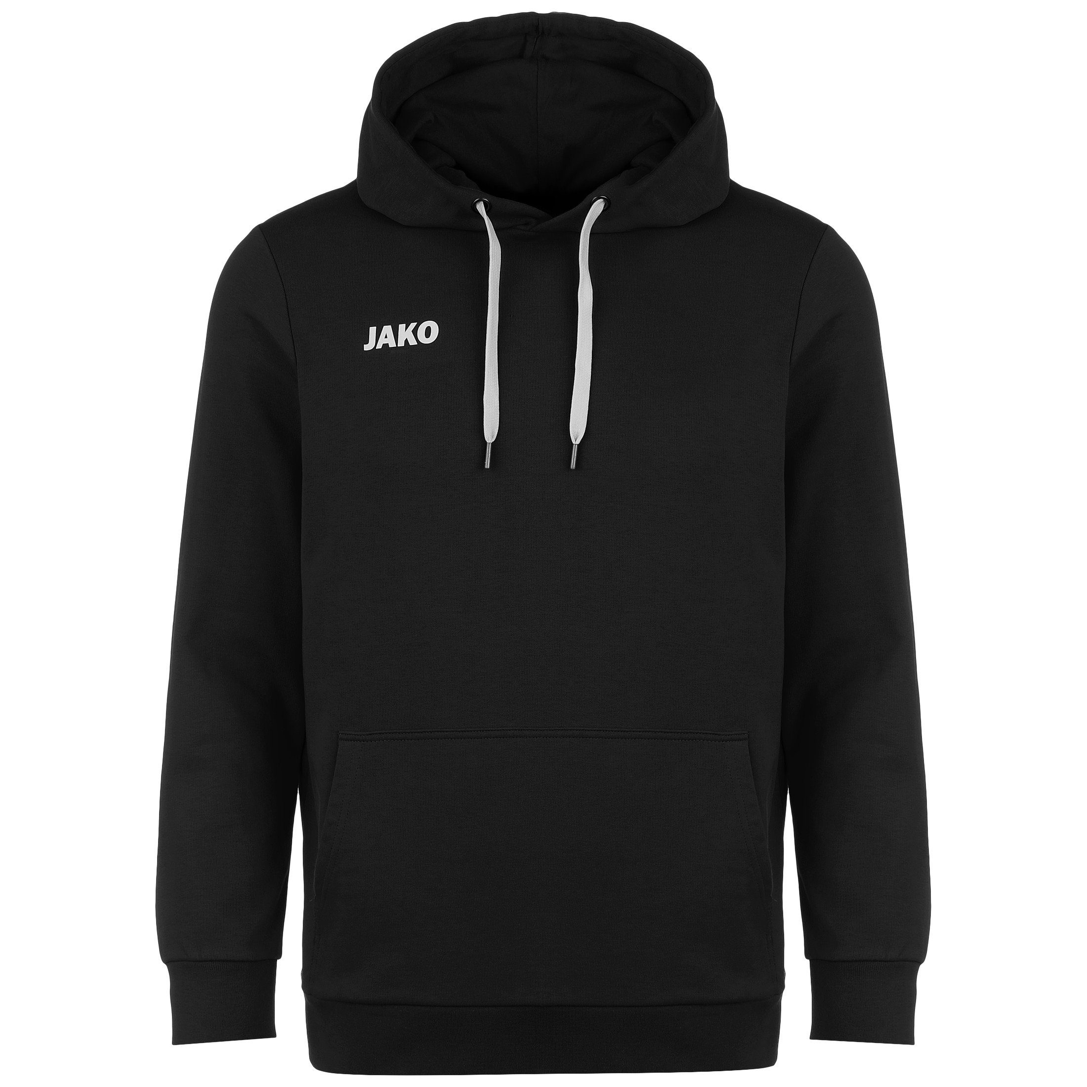 Kapuzenpullover Base schwarz Jako Hoodie Herren