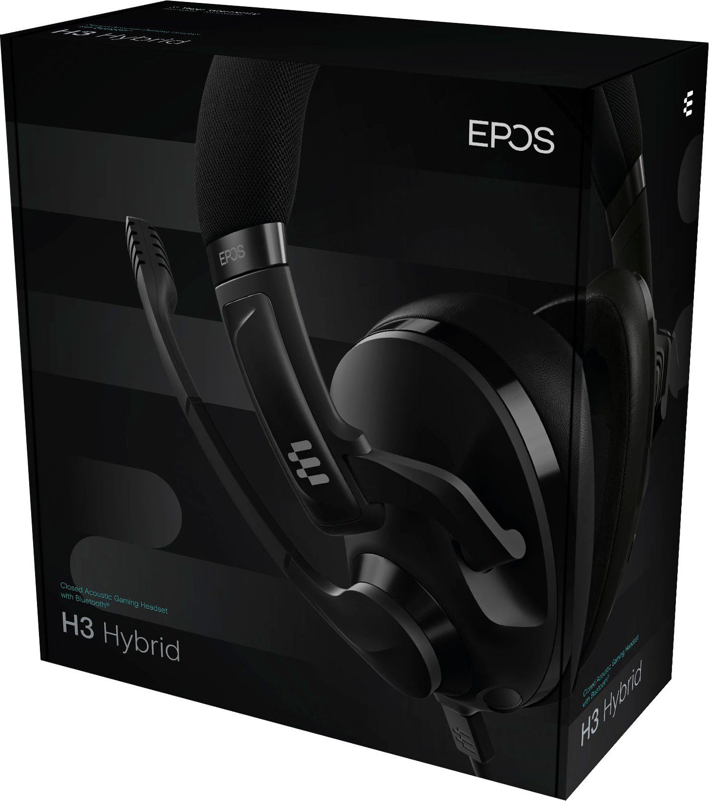 EPOS H3 PC, Gaming-Headset Xbox) PS5, Hybrid Bluetooth-Option mit (Kompatibel schwarz mit Switch und Mac, PS4, USB