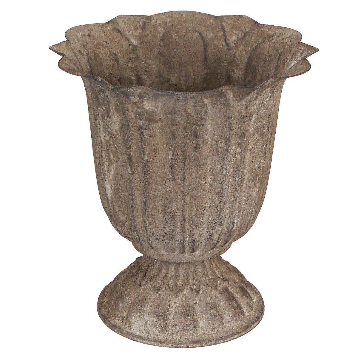Posiwio Dekoschale Vintage Deko Pokal für Pflanzen im Antik-Design für Wohnakzente