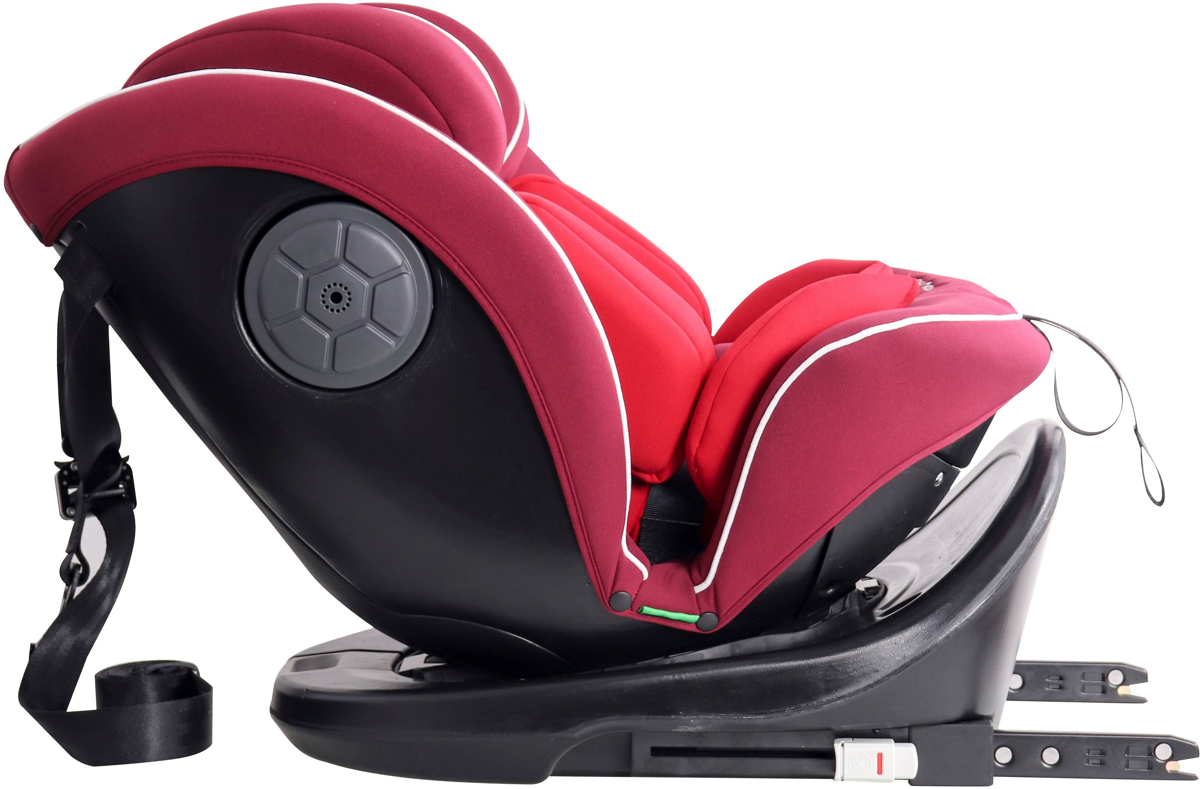 Autokindersitz Nova2 von cm Size, 40-150 BabyGo für Körpergröße rot I 360