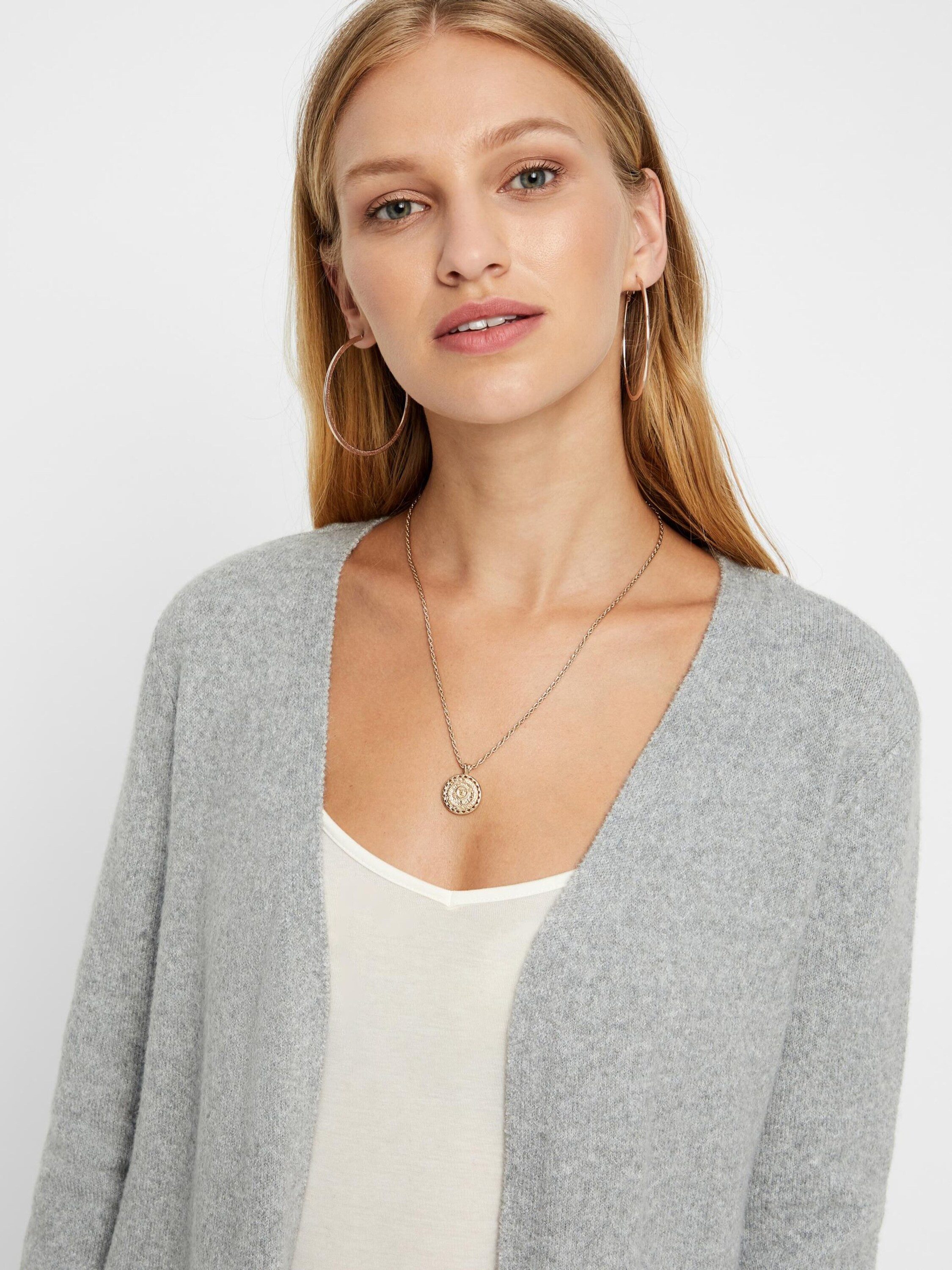 Vero Moda Strickjacke Doffy (1-tlg) Plain/ohne Details