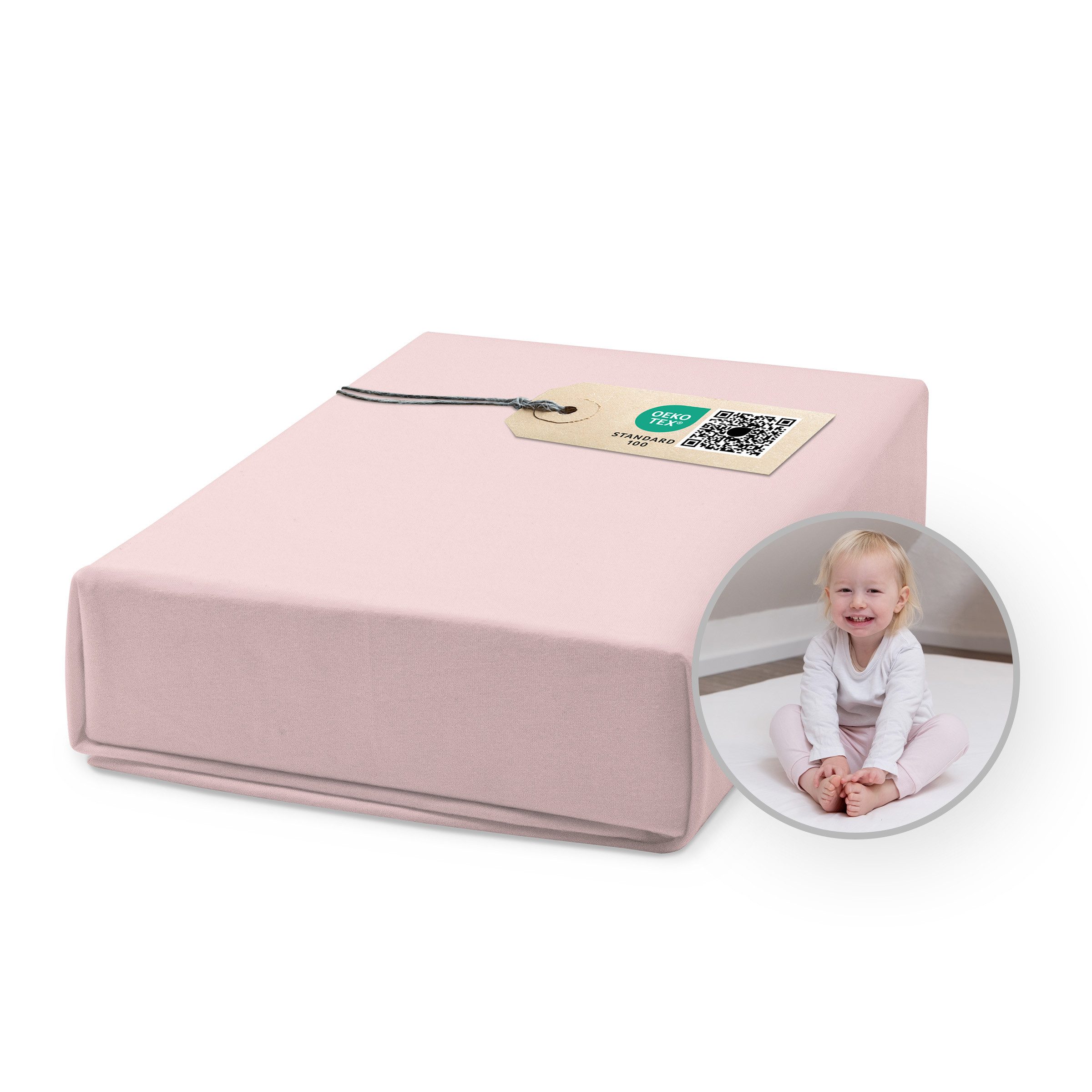 Ehrenkind Spannbettlaken für Babybett & Kinderbett, 100% Bio-Baumwolle, atm günstig online kaufen