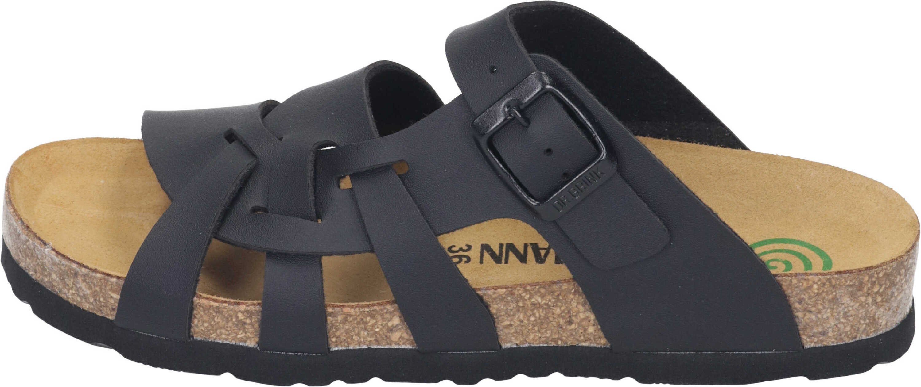 Dr. Brinkmann Pantoletten Pantolette aus strapazierfähigen Gewebefasern