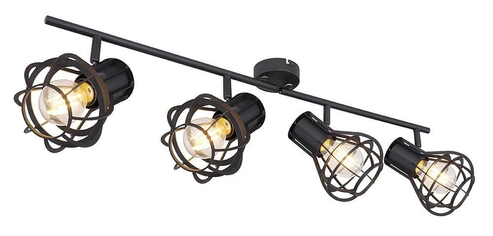 GLOBO LIGHTING Deckenspot GLOBO Lighting Wand-/Deckenspot CLASTRA LBH 70x13x22.50 cm schwarz